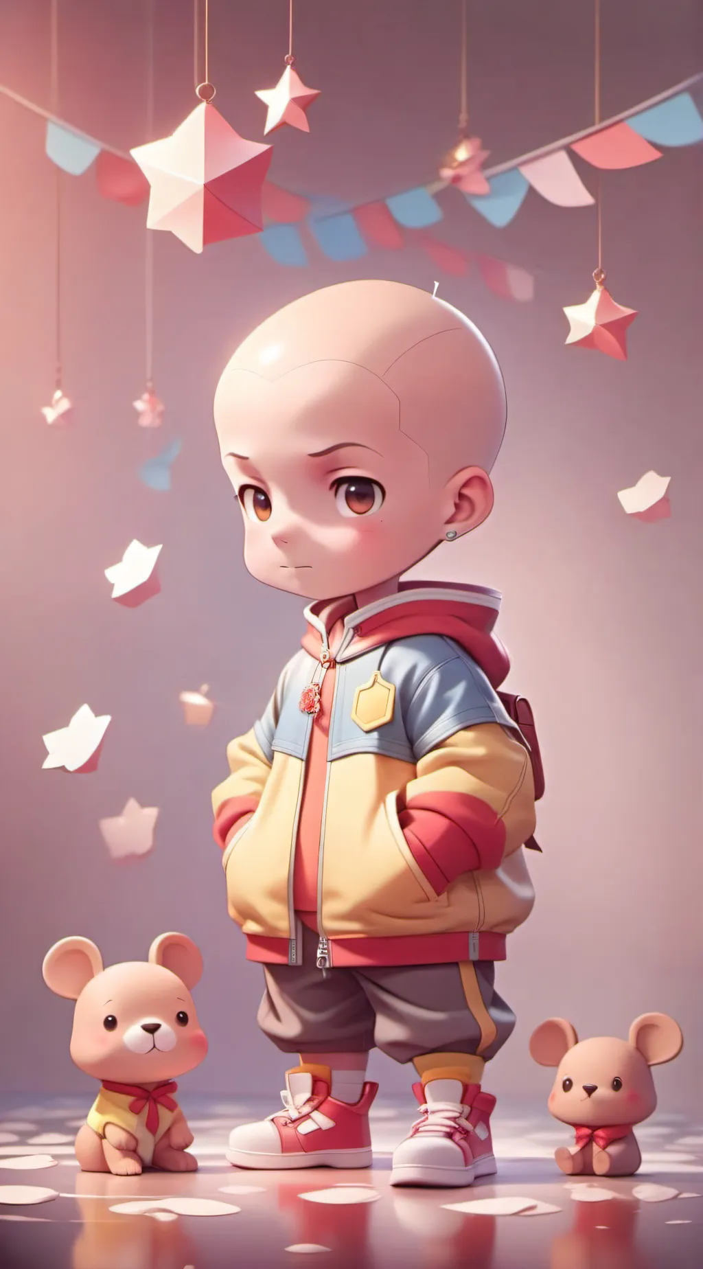 ai character: go animate background