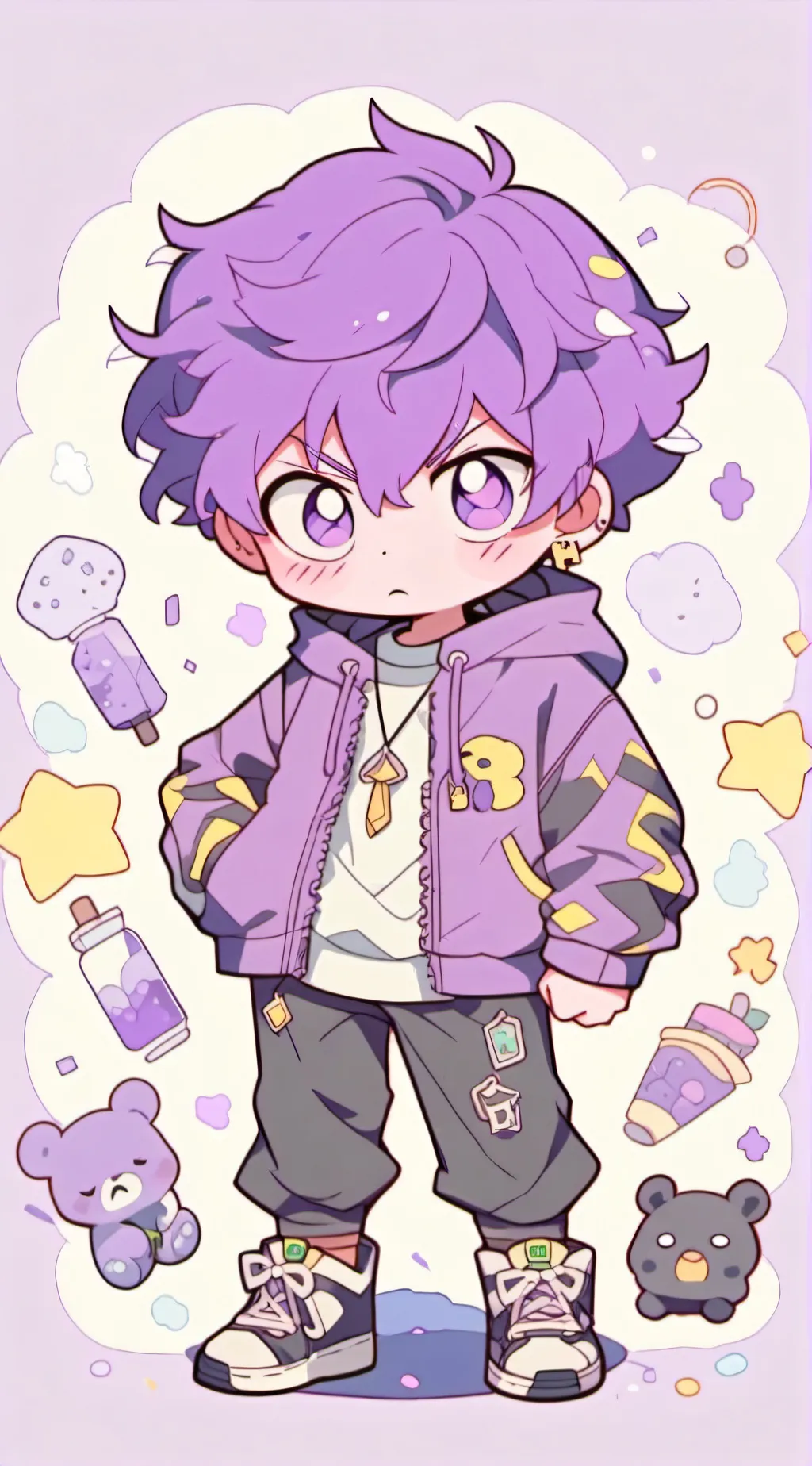 ai character: nick background