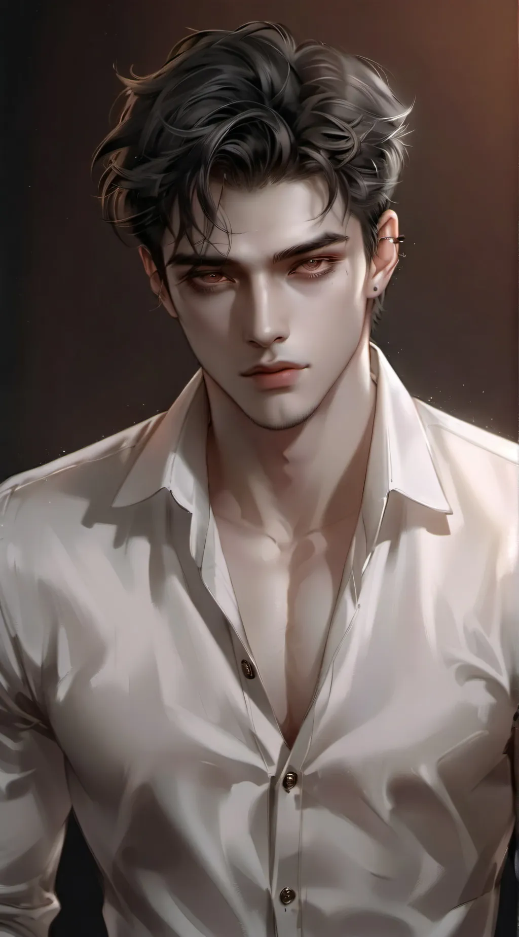 ai character: Erlangga background