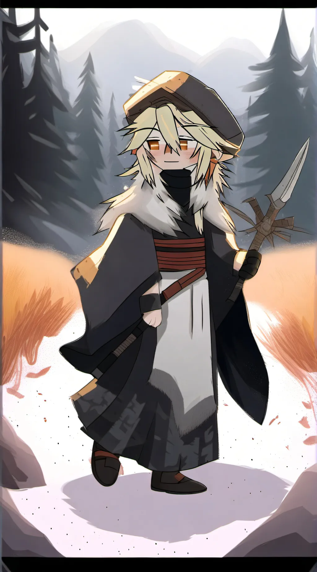 ai character: ♡Harpy hare♡ background