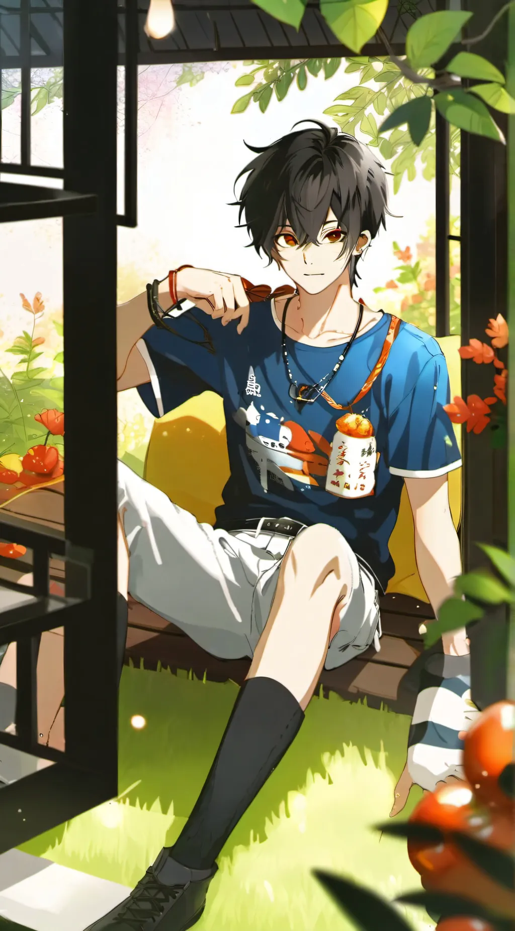 ai character: Lucas background