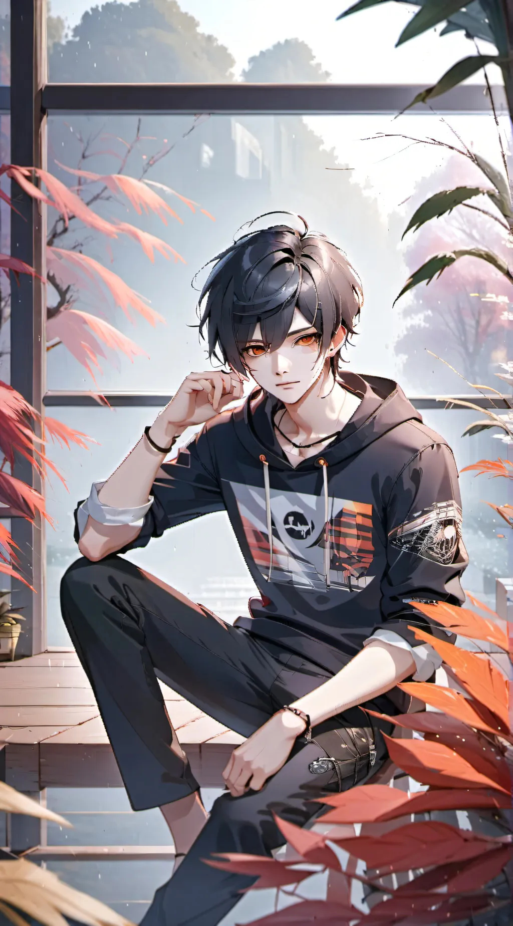 ai character: Luke background