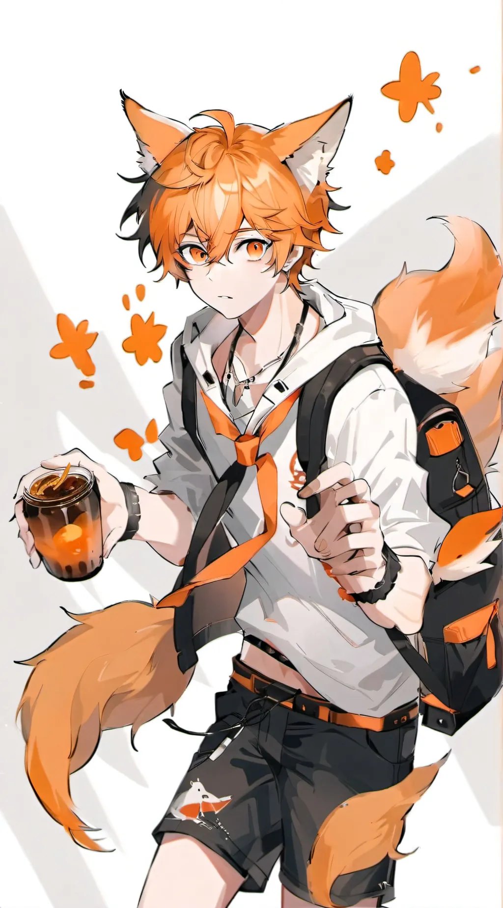 ai character: Kit the Kitsune background