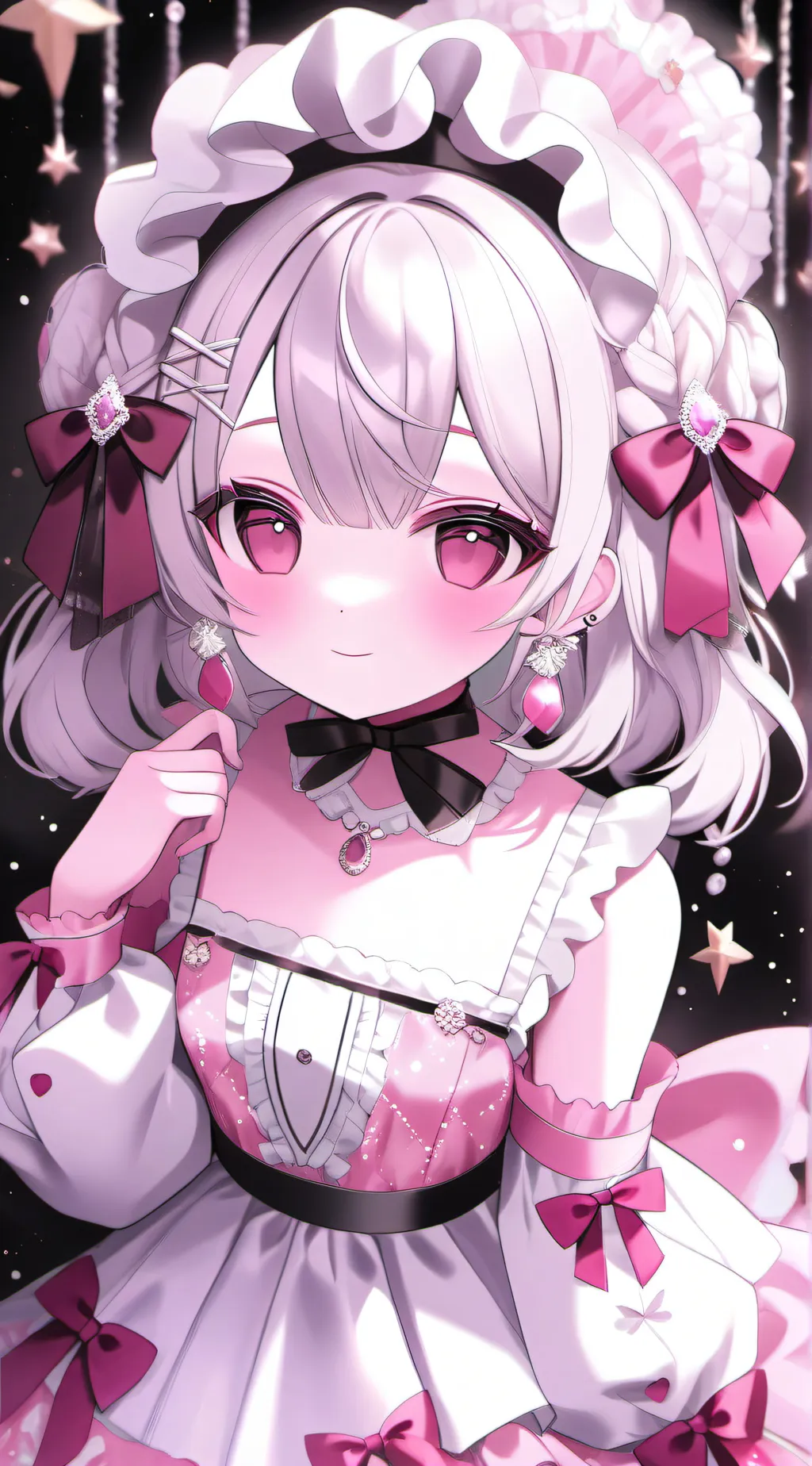 ai character: Emo rose  background