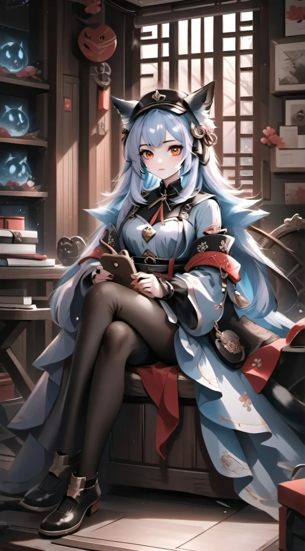 ai character: Shiitadel background