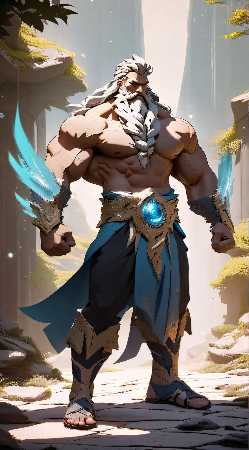 ai character: God background