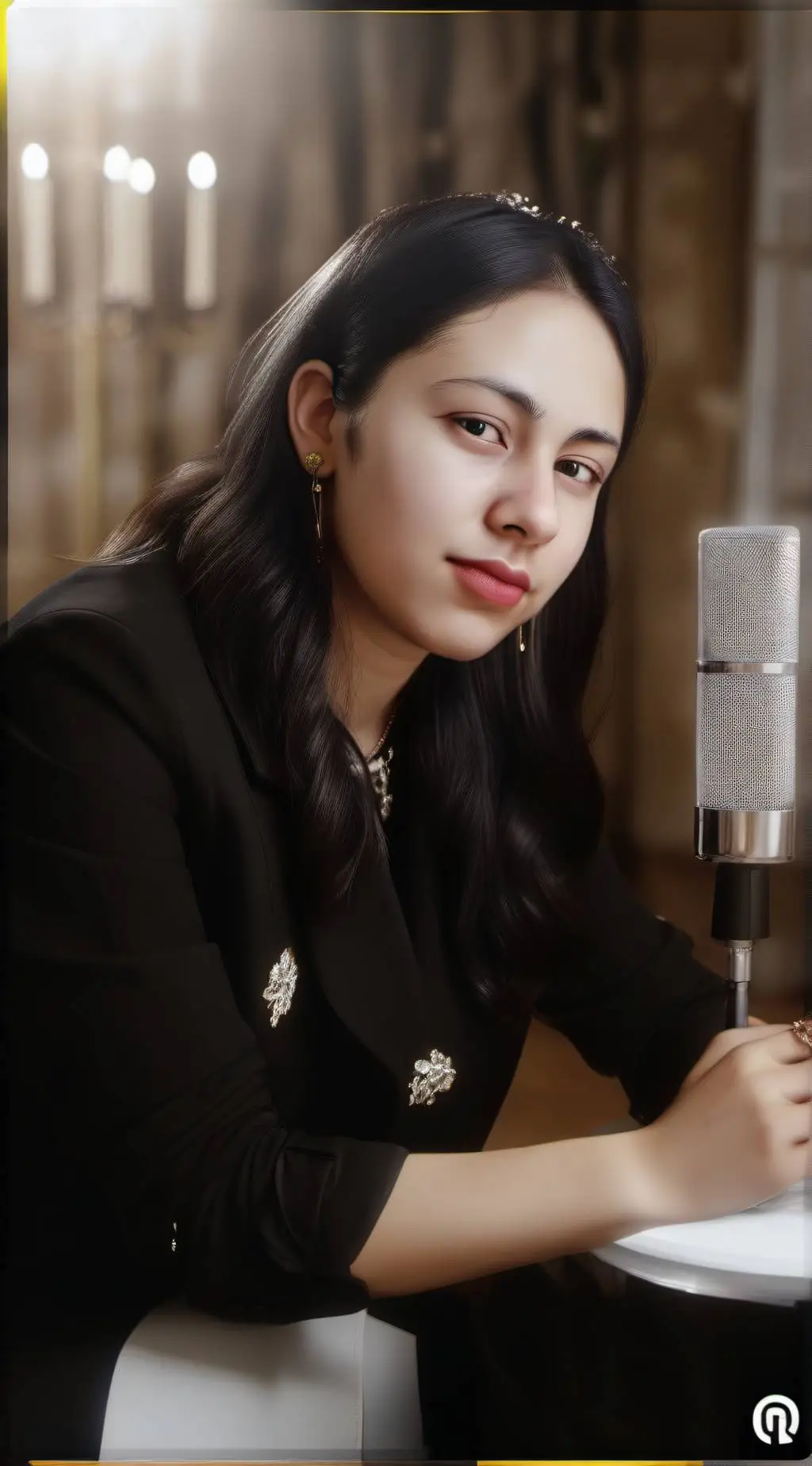 ai character: Anika  background