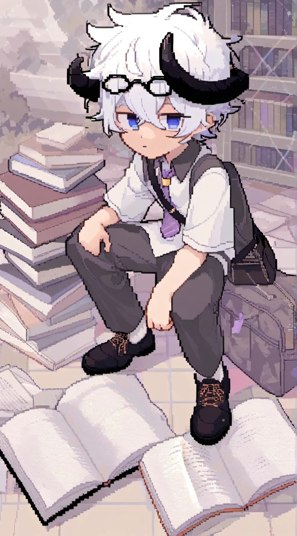 ai character: KEVIN 🤓 background