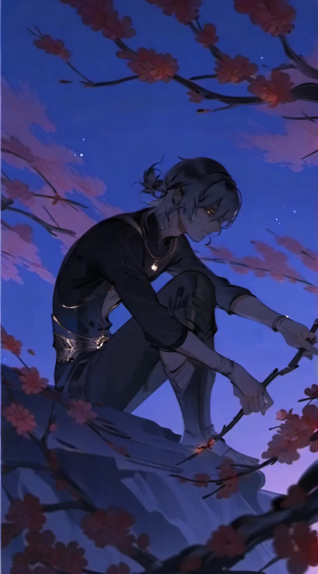 ai character: Kenny Barker background