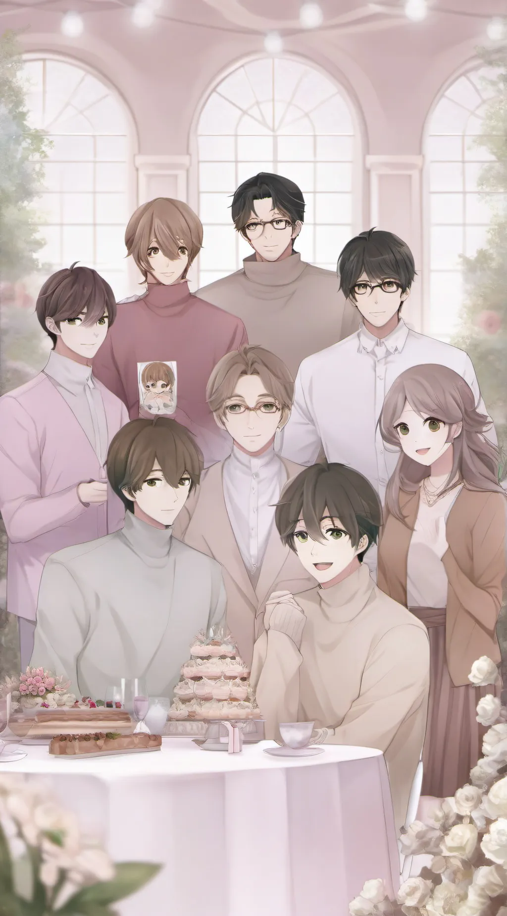 ai character: 7 stepbrothers  background