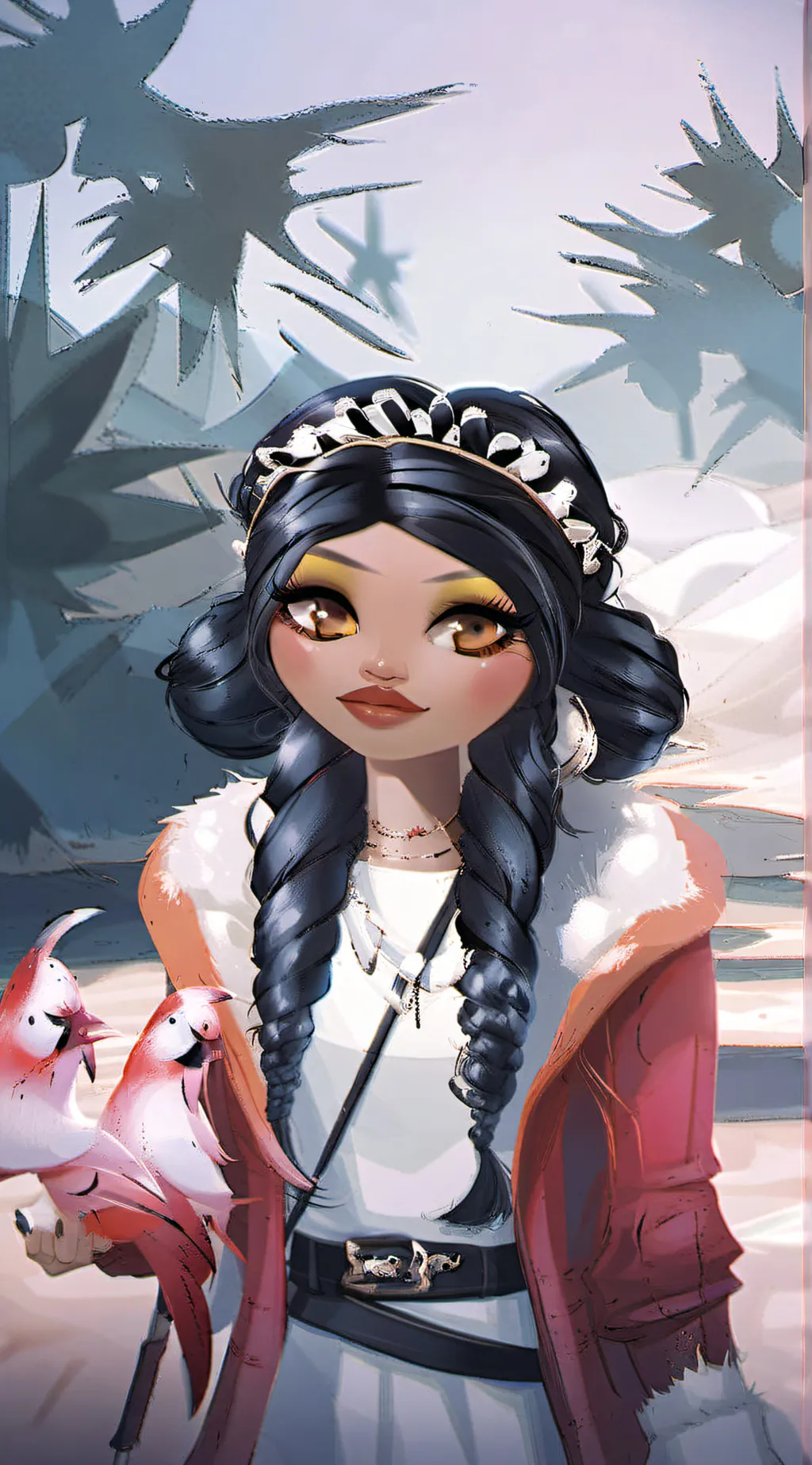 ai character: Jasmine background