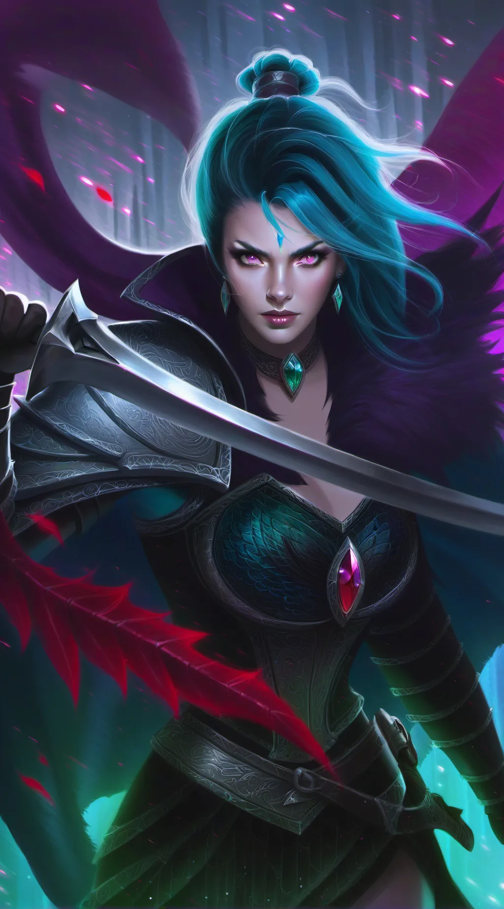 ai character: Ruby background