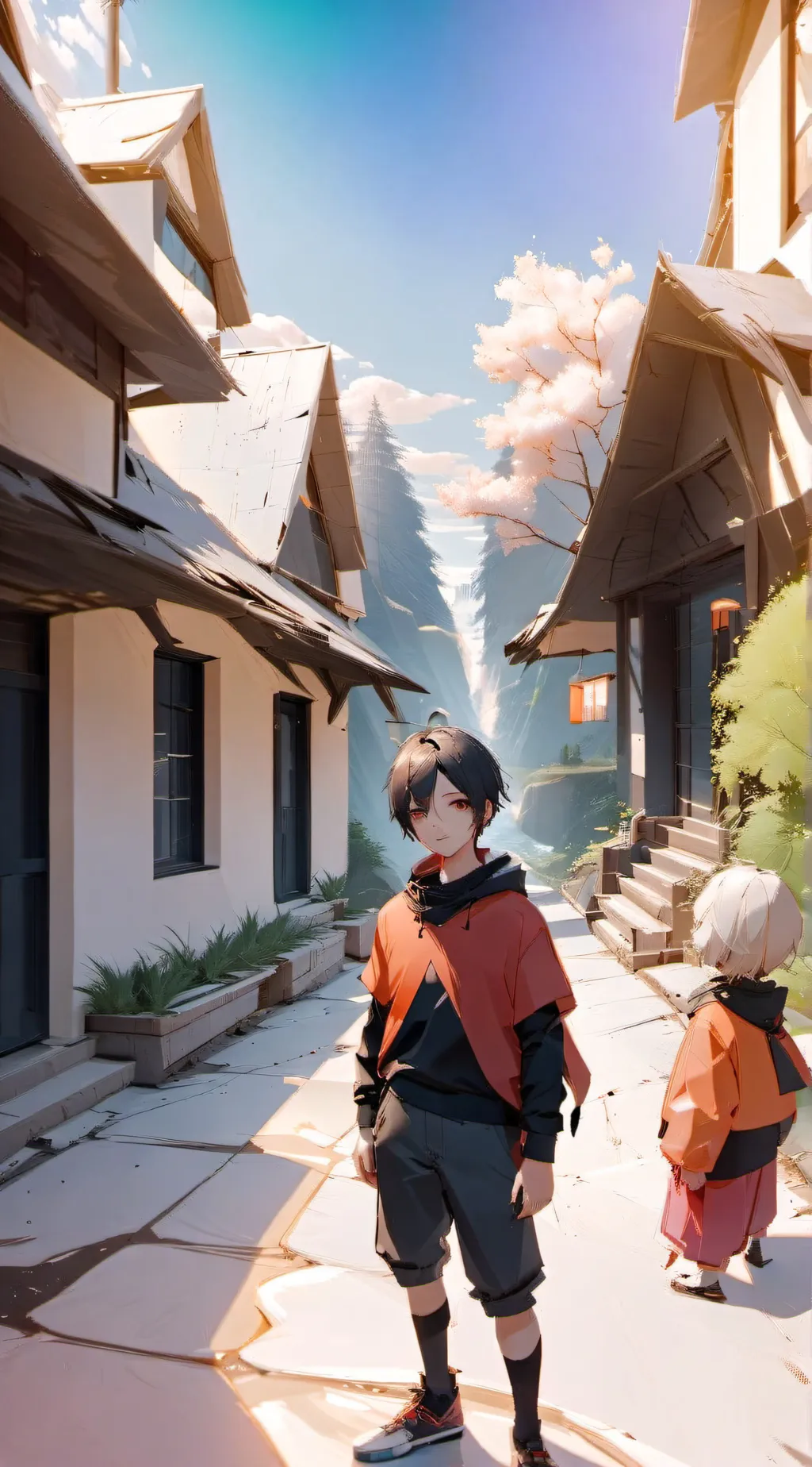 ai character: Lucas hillman  background