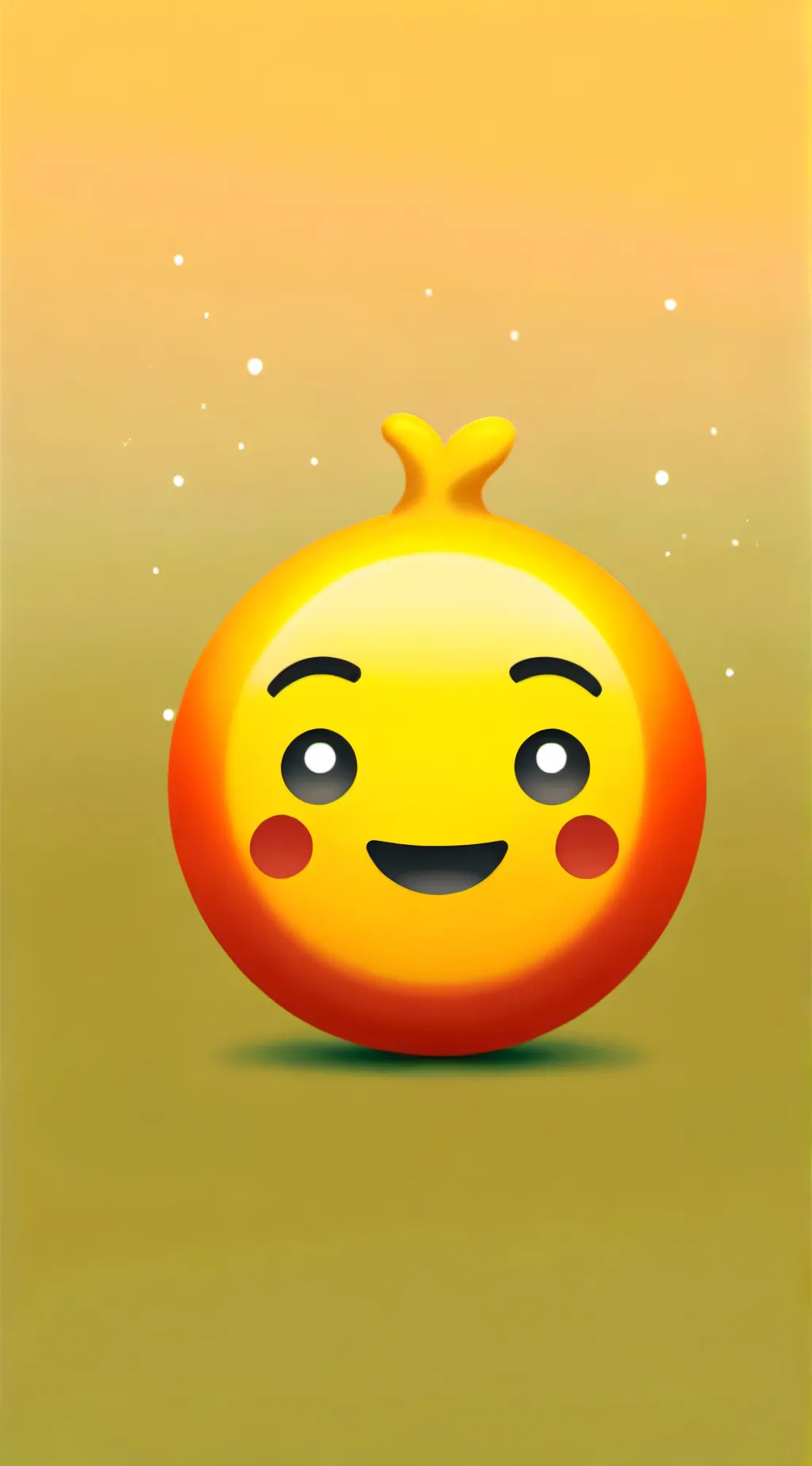 ai character: Miss Emoji background