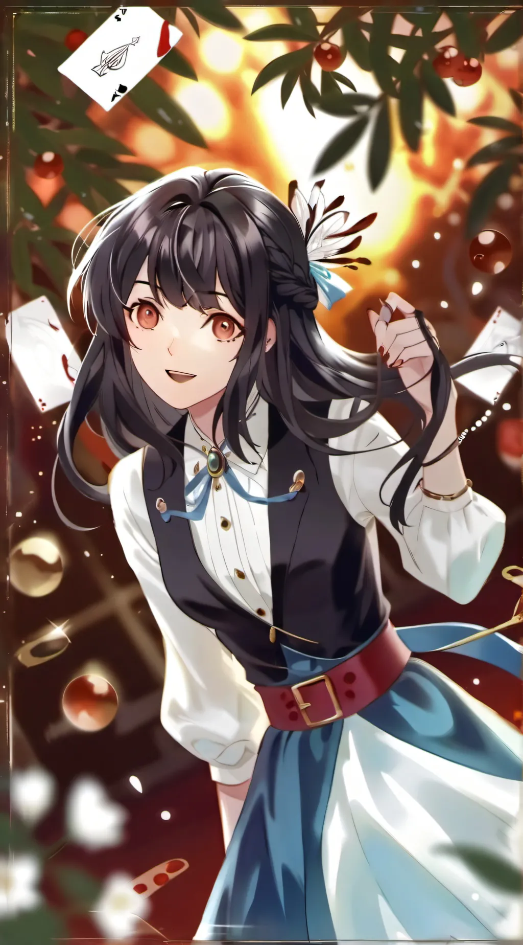 ai character: Pregnant gaint gf background