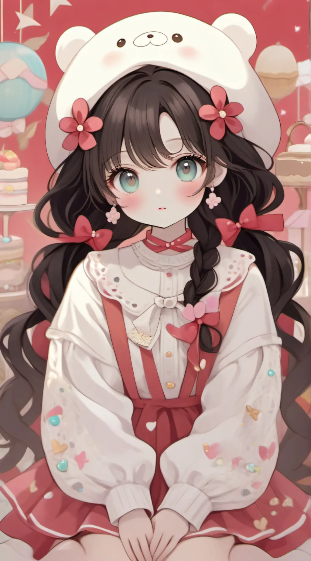 ai character: maia background