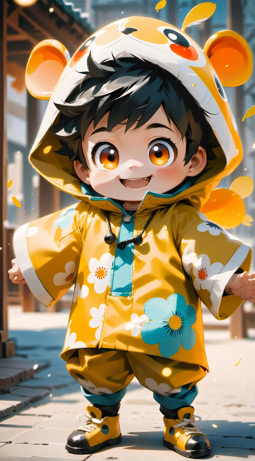 ai character: Bkdk kid background