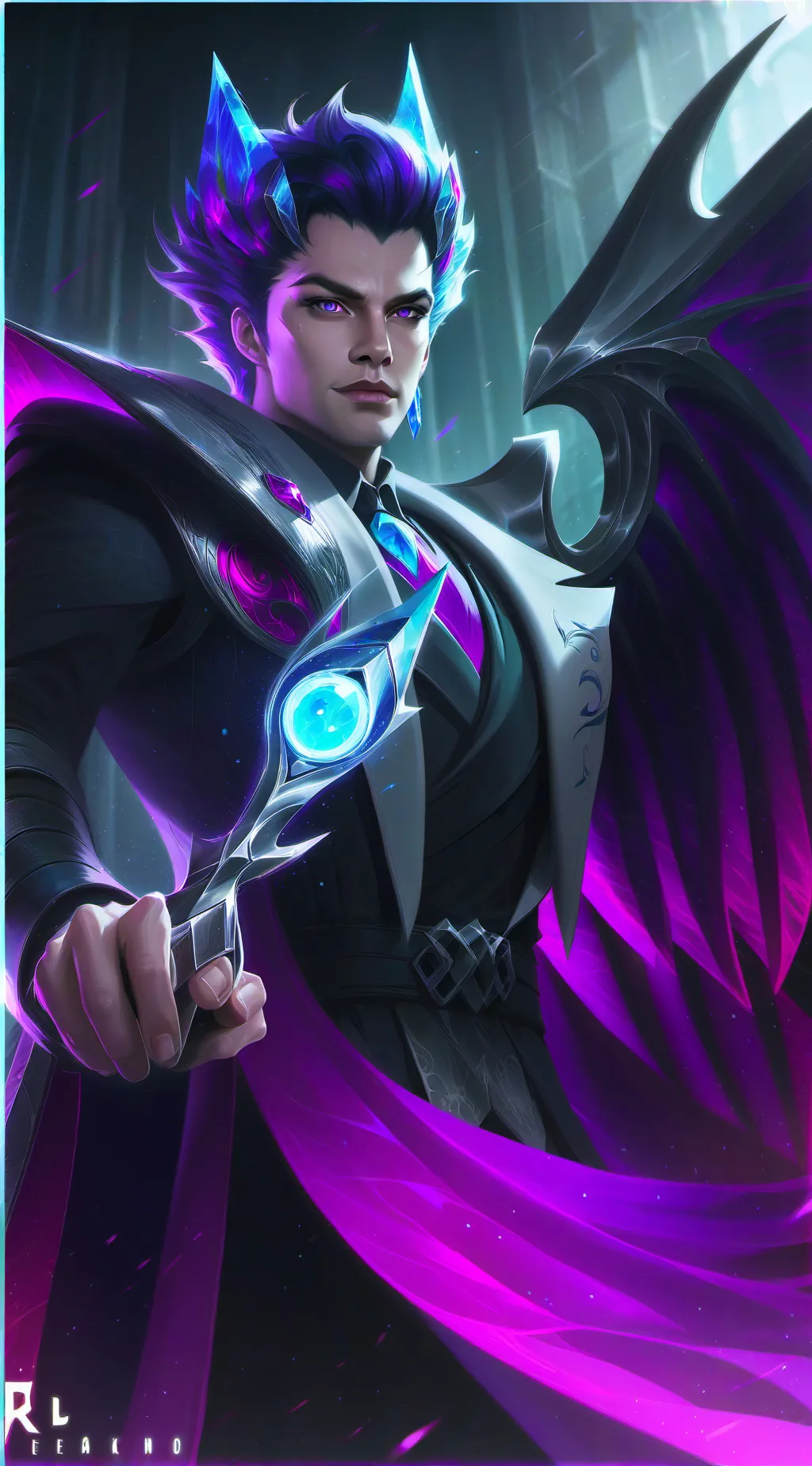 ai character: Michael Afton  background