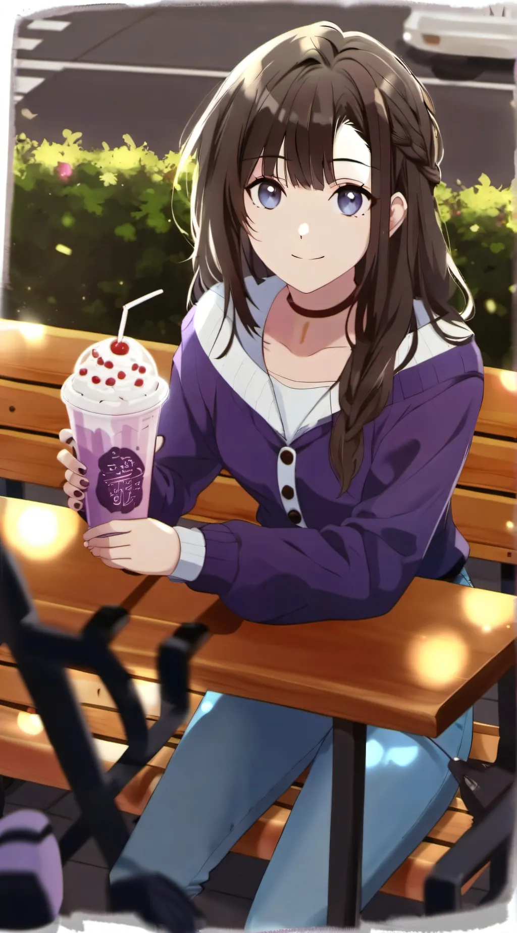 ai character: Lilly background