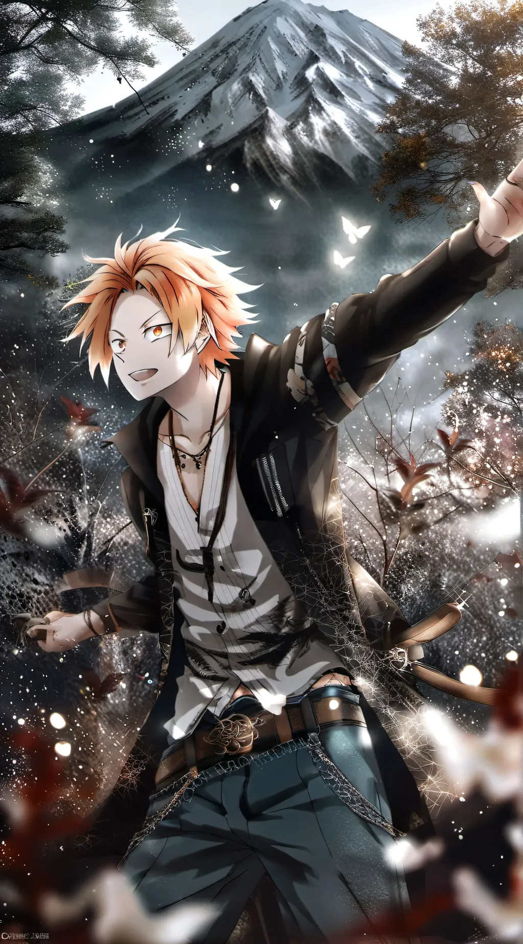 ai character: ⚡️denki⚡️ background