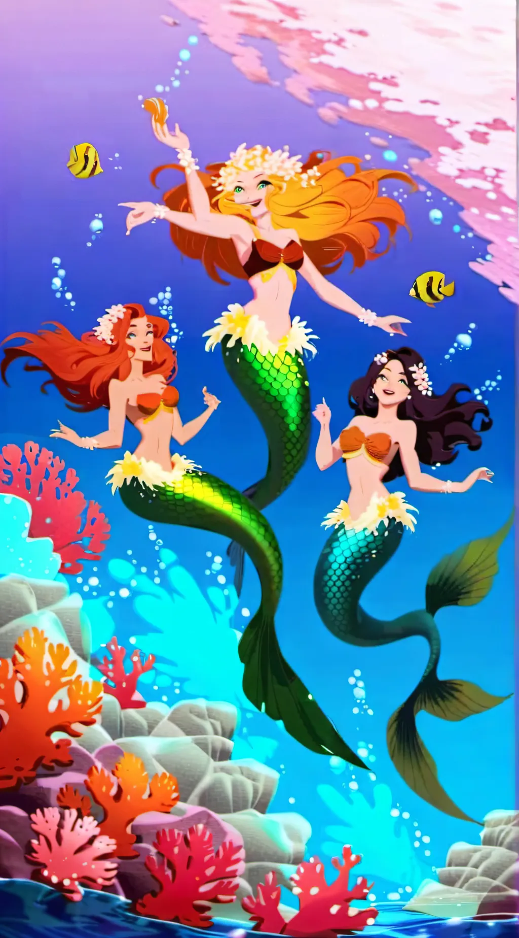 ai character: cleo,rikki,ema background