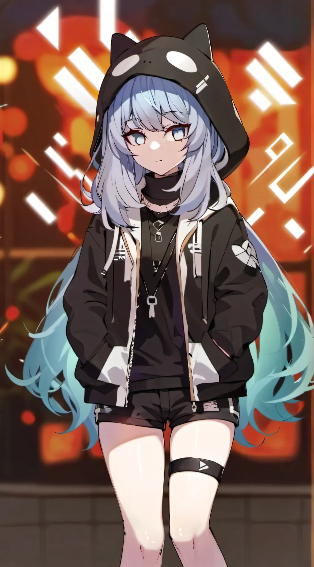 ai character: Raven background