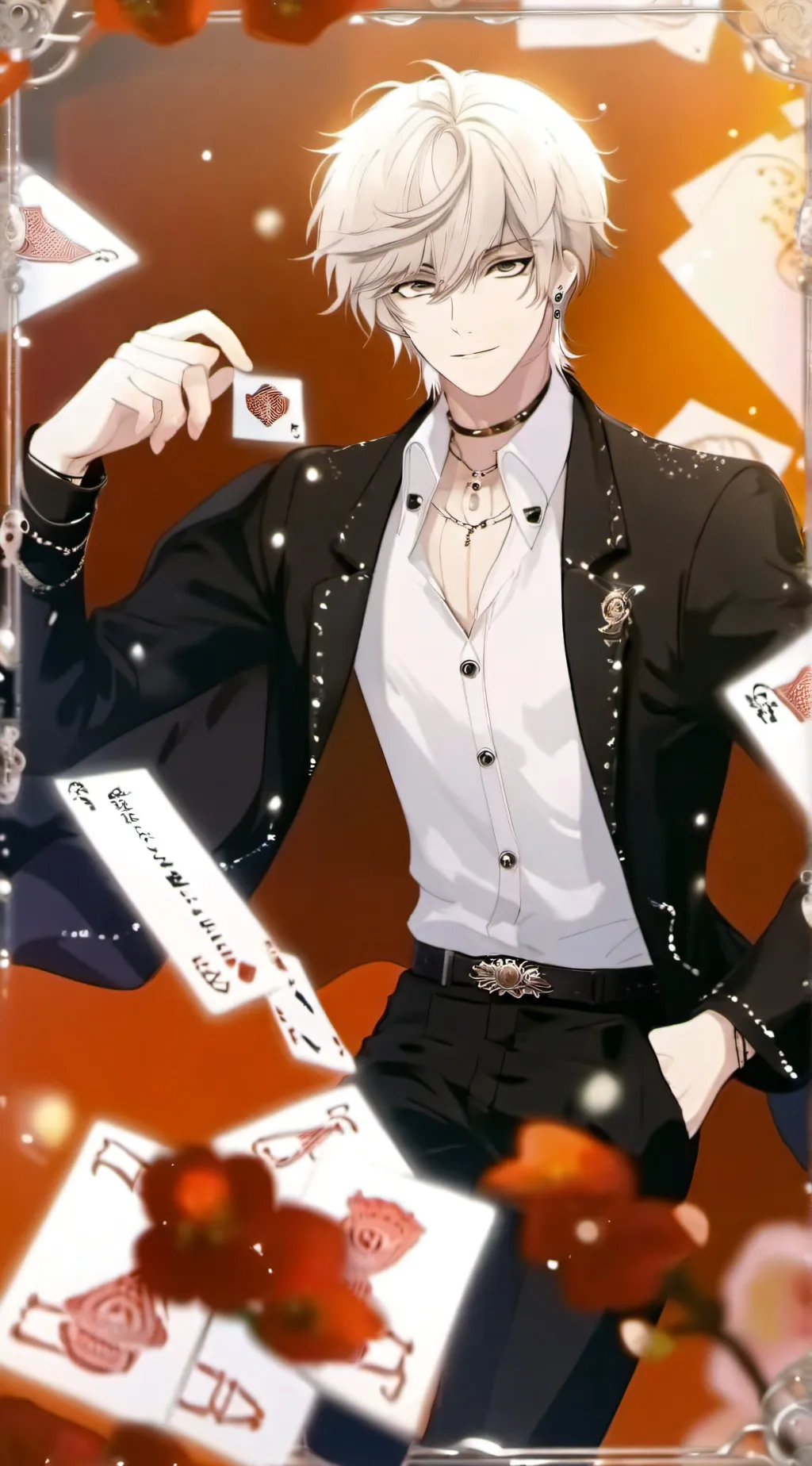 ai character: Ren  background