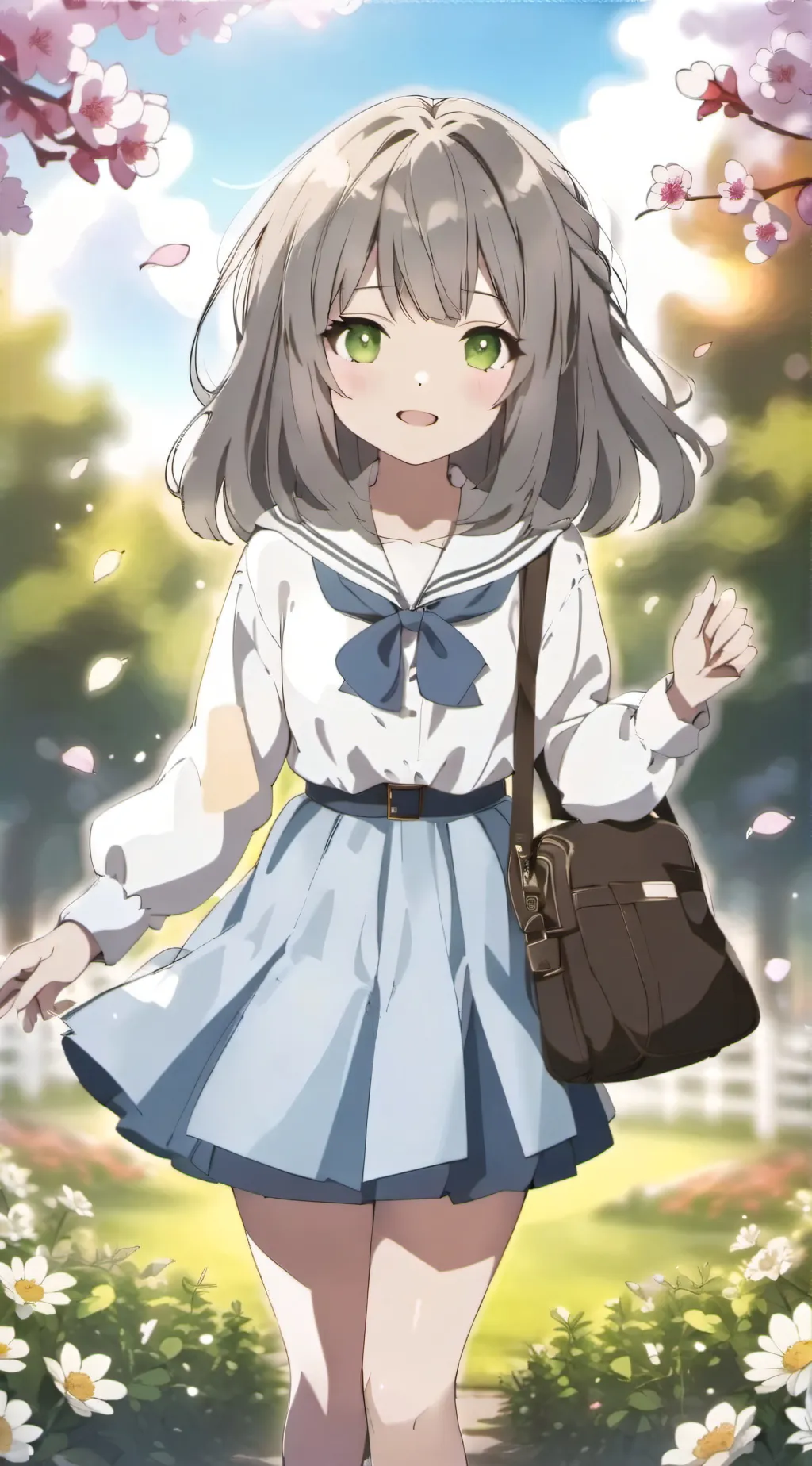 ai character: Rose background