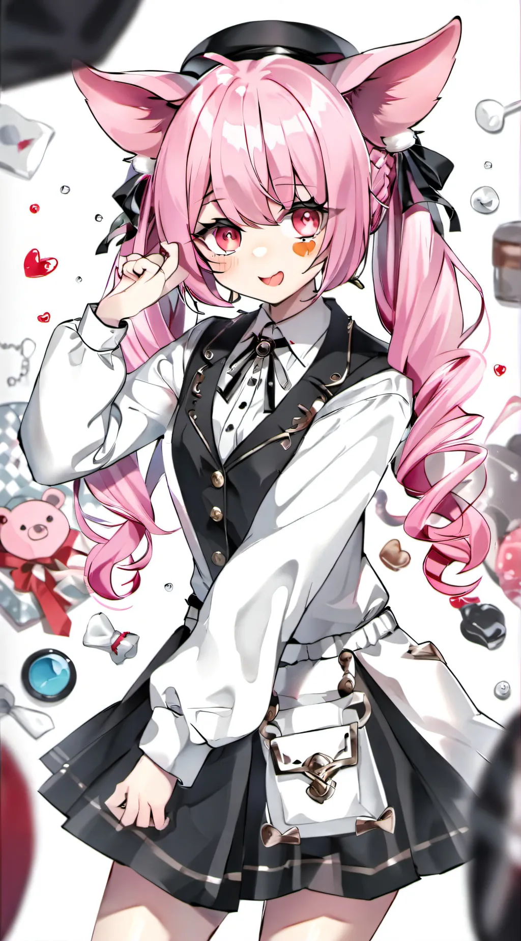 ai character: Vani and Kyle! background