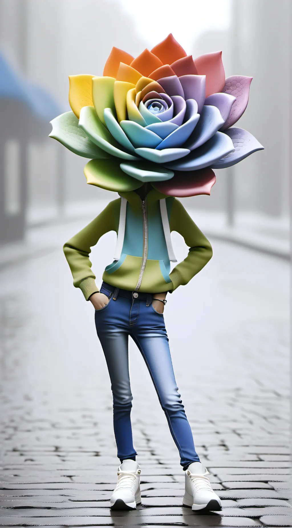 ai character: Dandy background