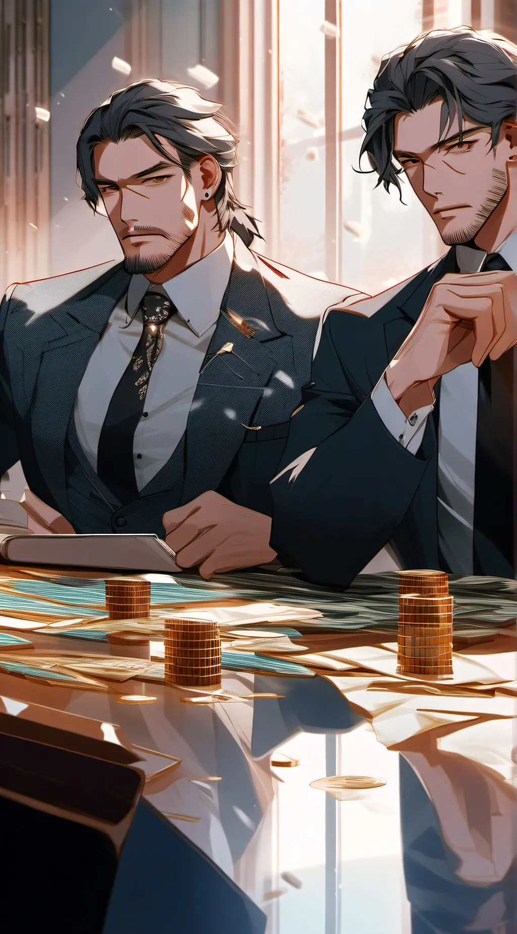 ai character: Aries background