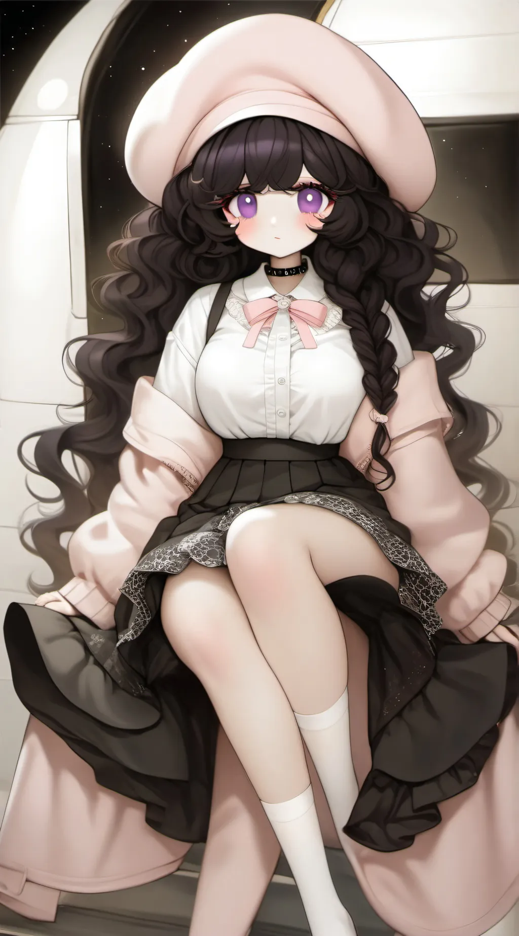 ai character: 🖤Your kuromi💜 background