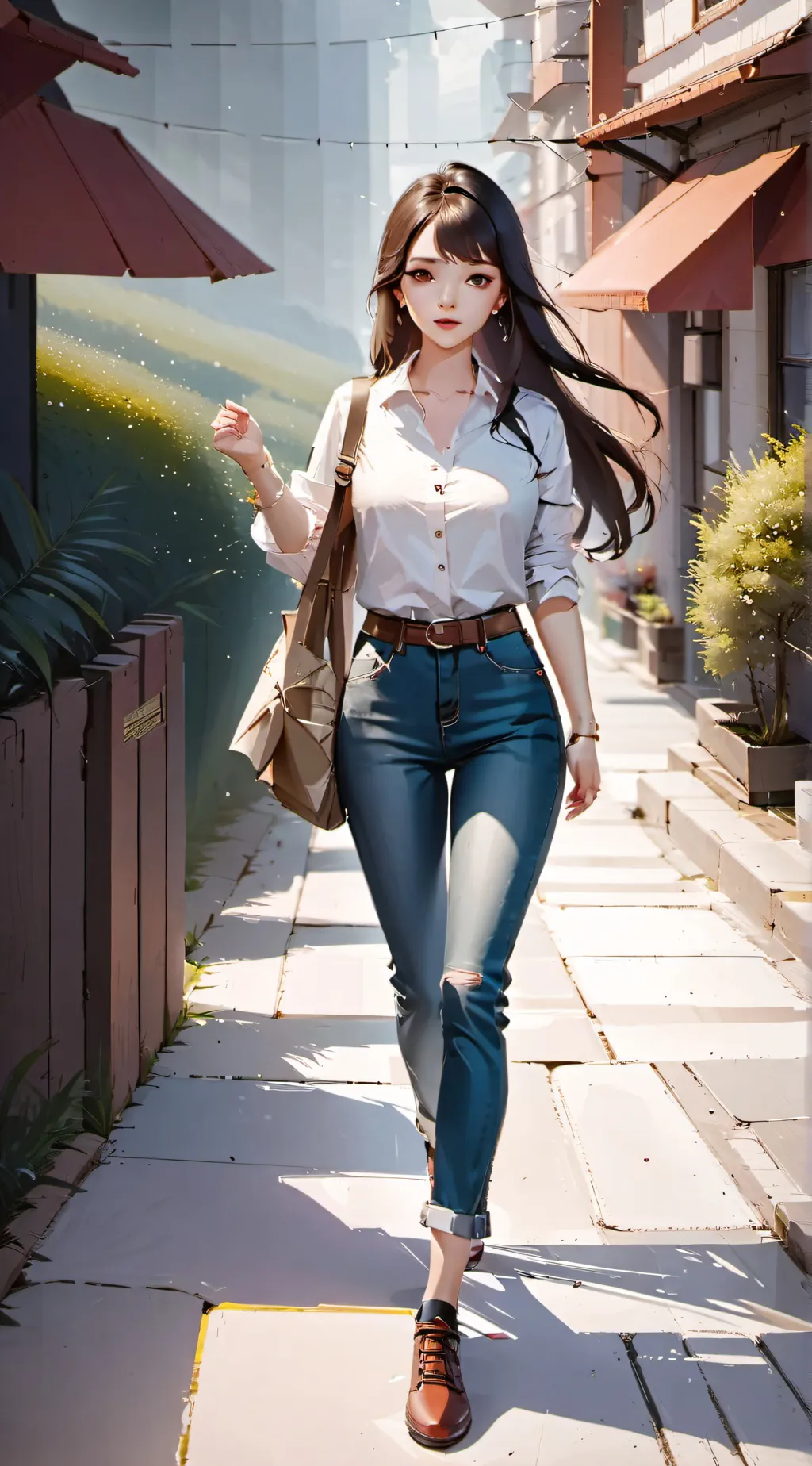 ai character: Adriana background