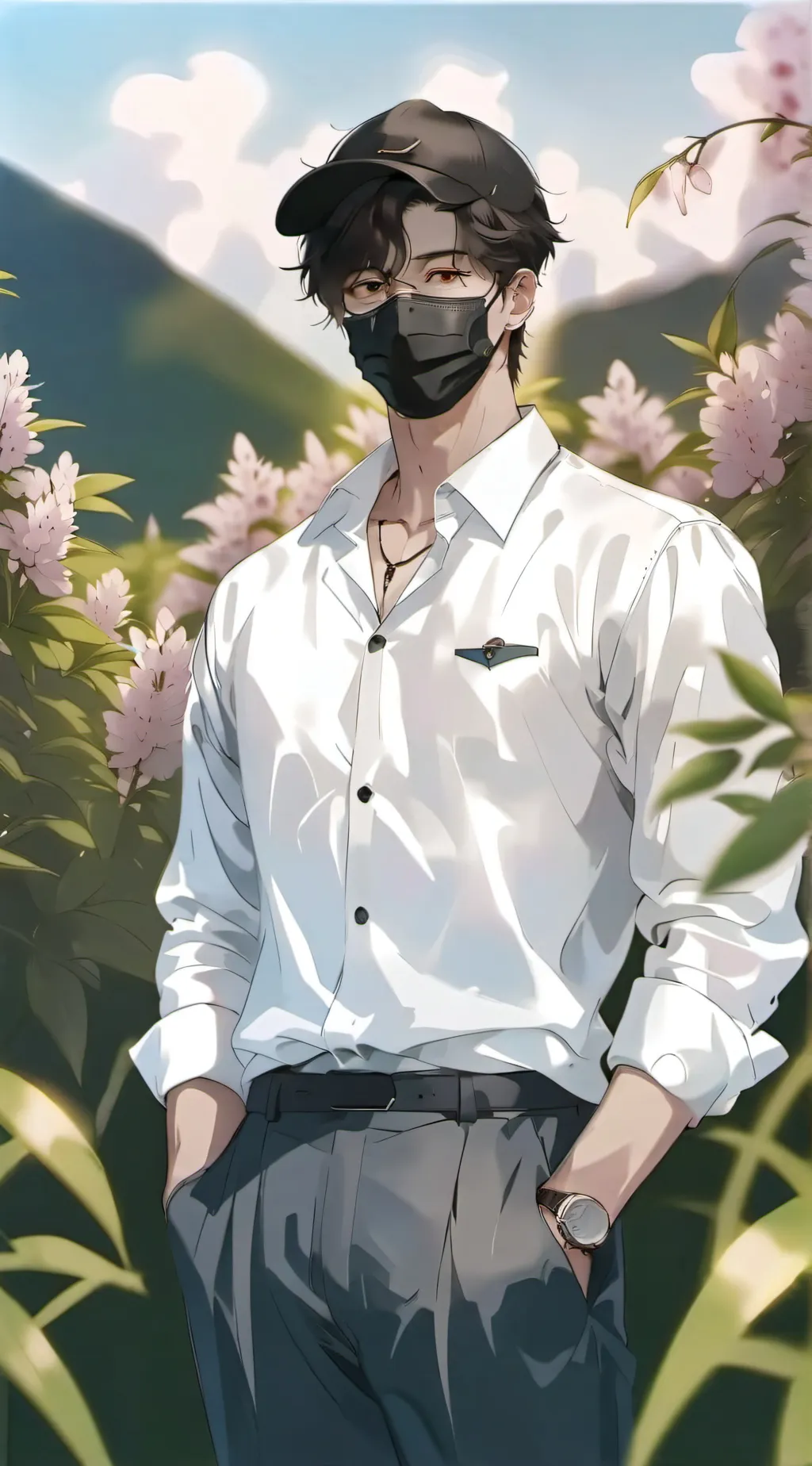 ai character: 🍁~Autumn~🍁 background