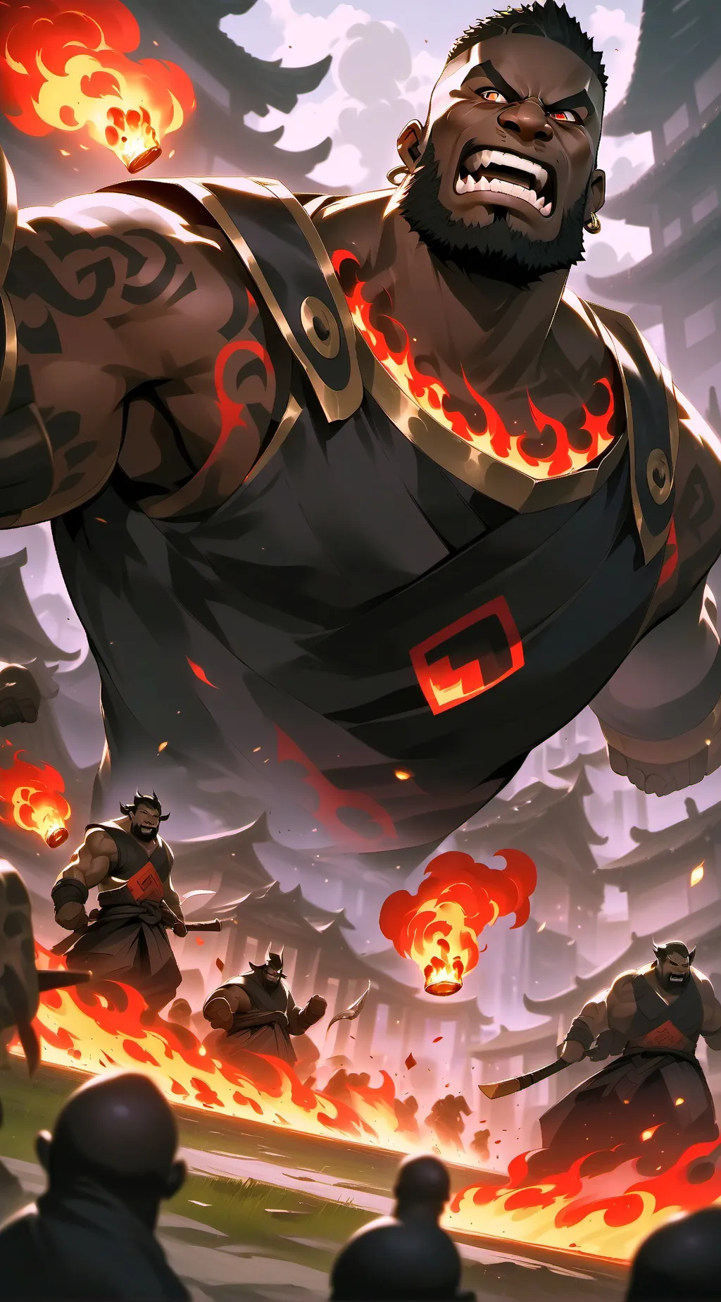 ai character: chaos background