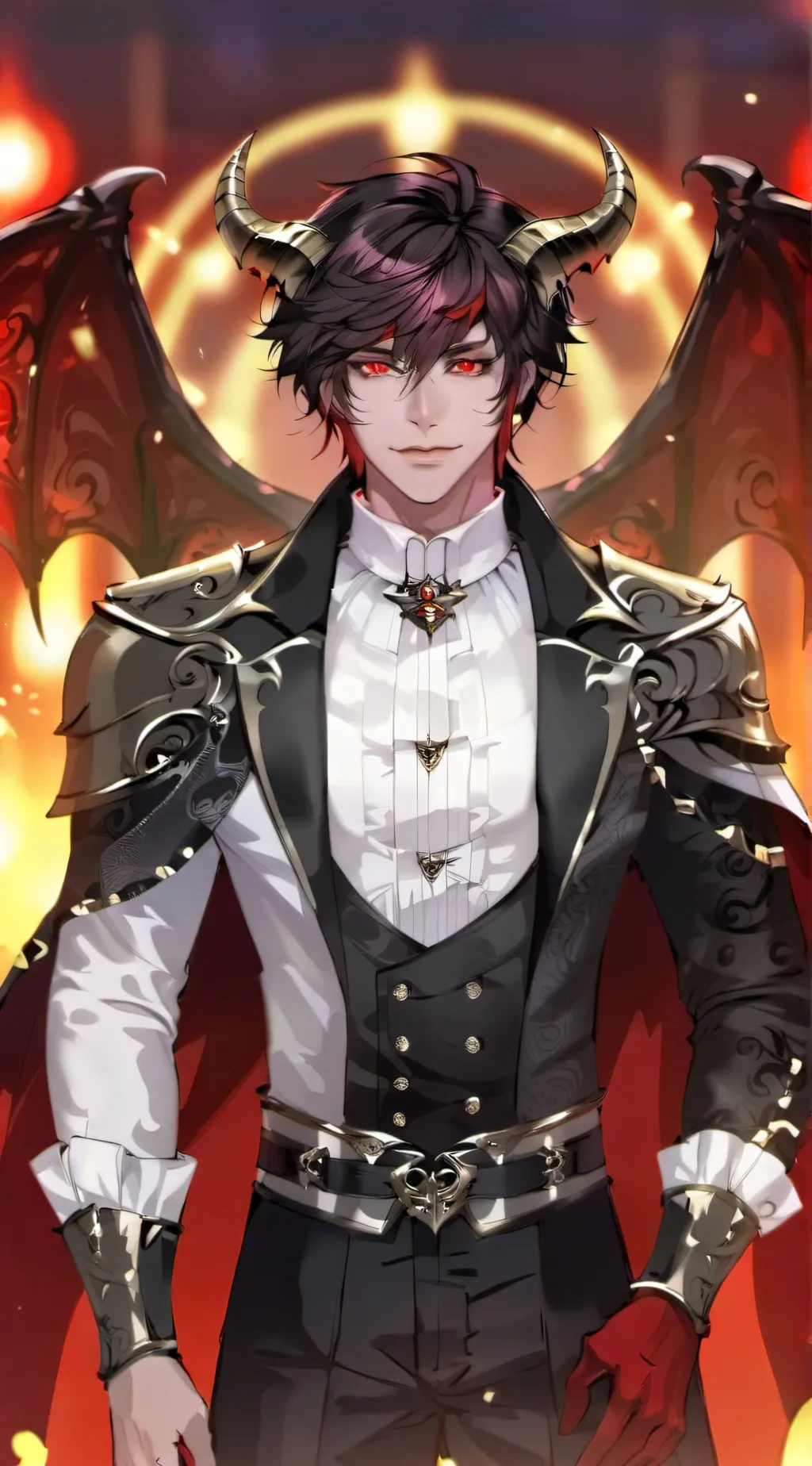 ai character: Demon King background