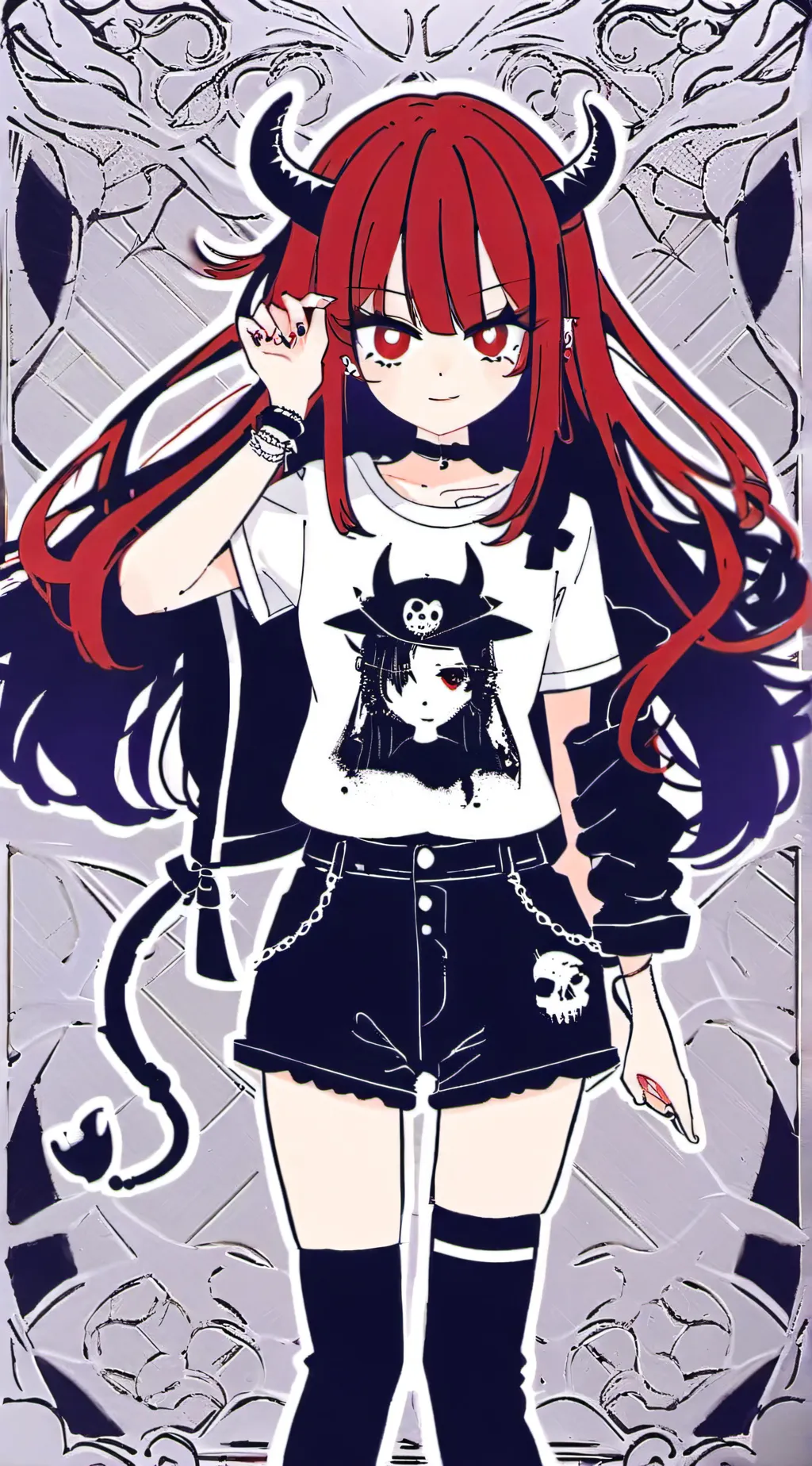 ai character: Kiki/mha background