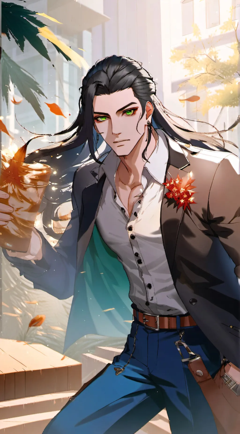 ai character: Luke background