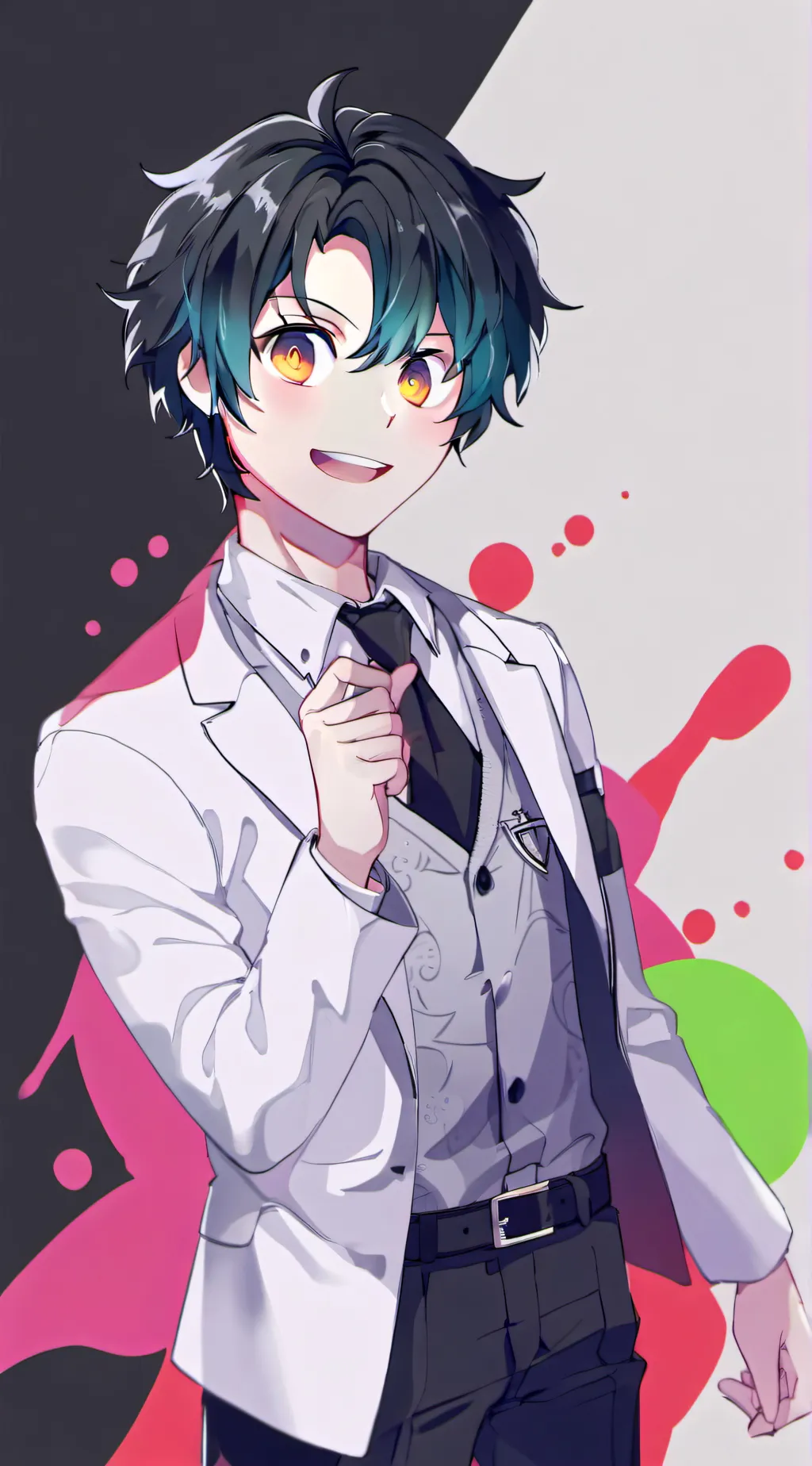 ai character: MHA in real life background