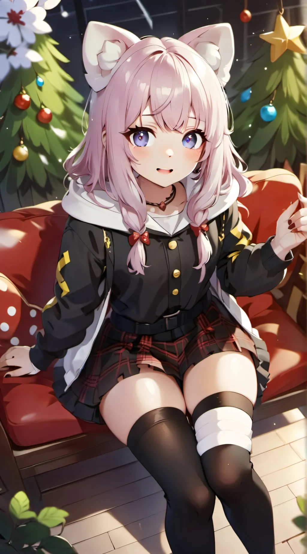 ai character: Luna background