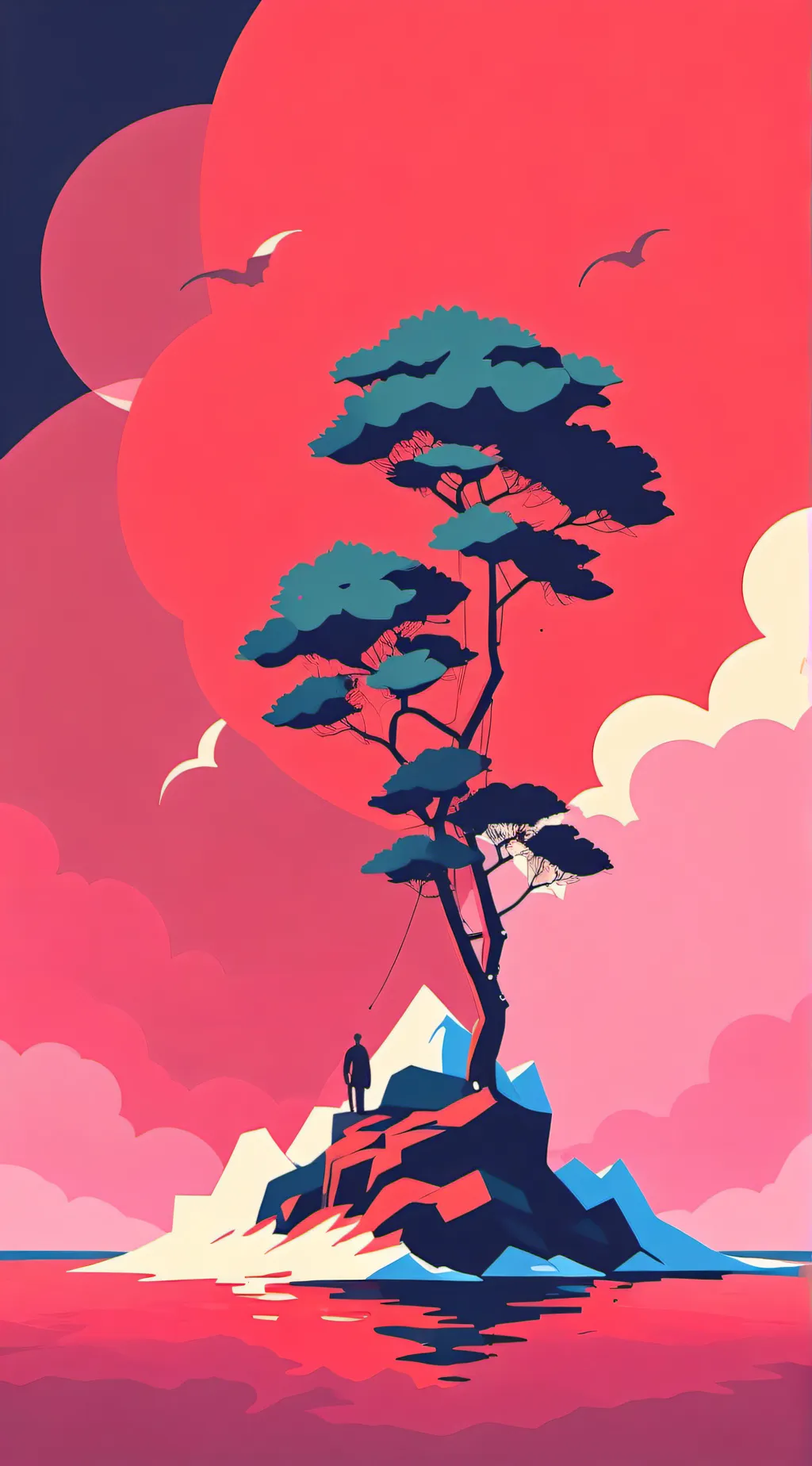 ai character: The Zodiac sign  background