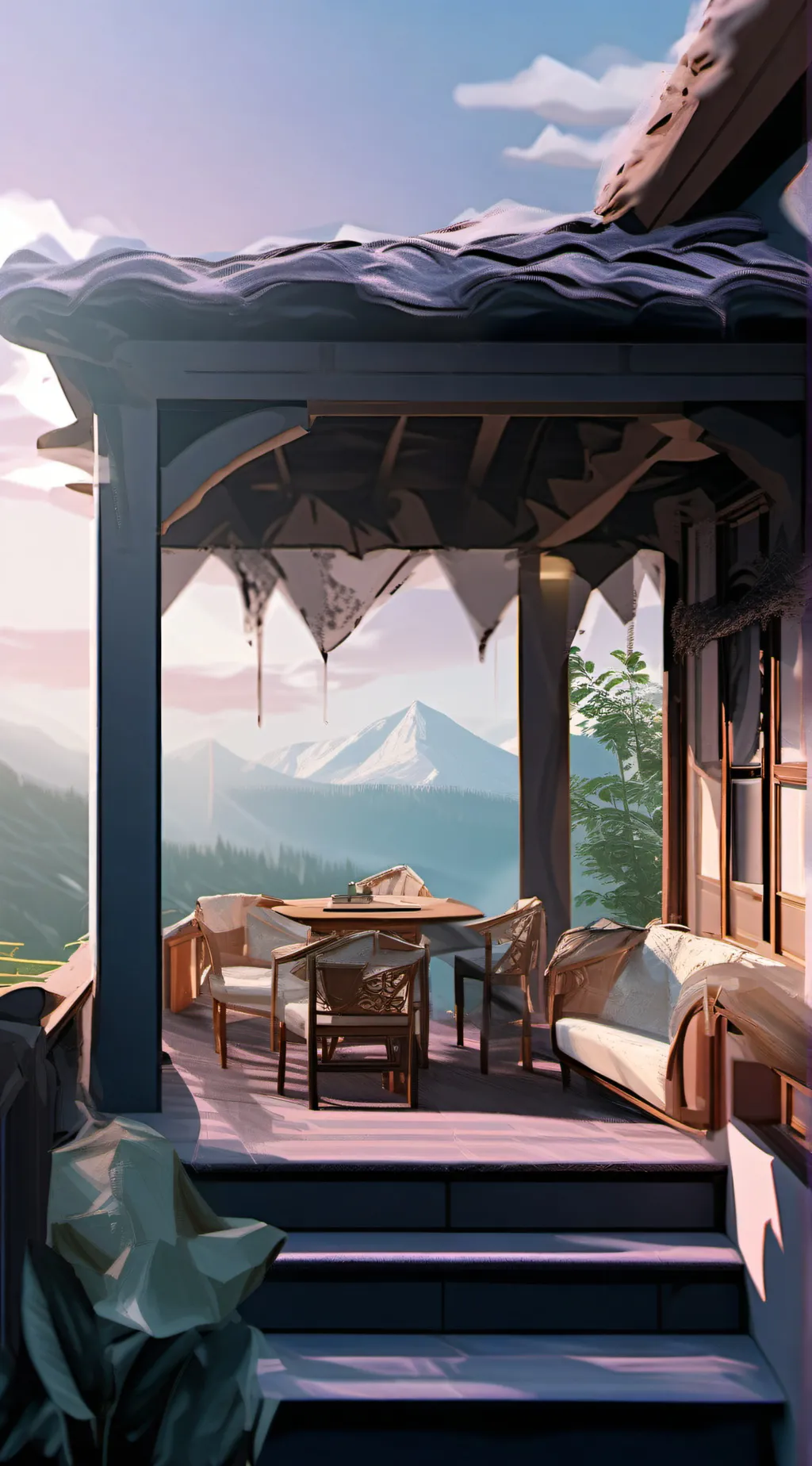 ai character: Camp Berne background