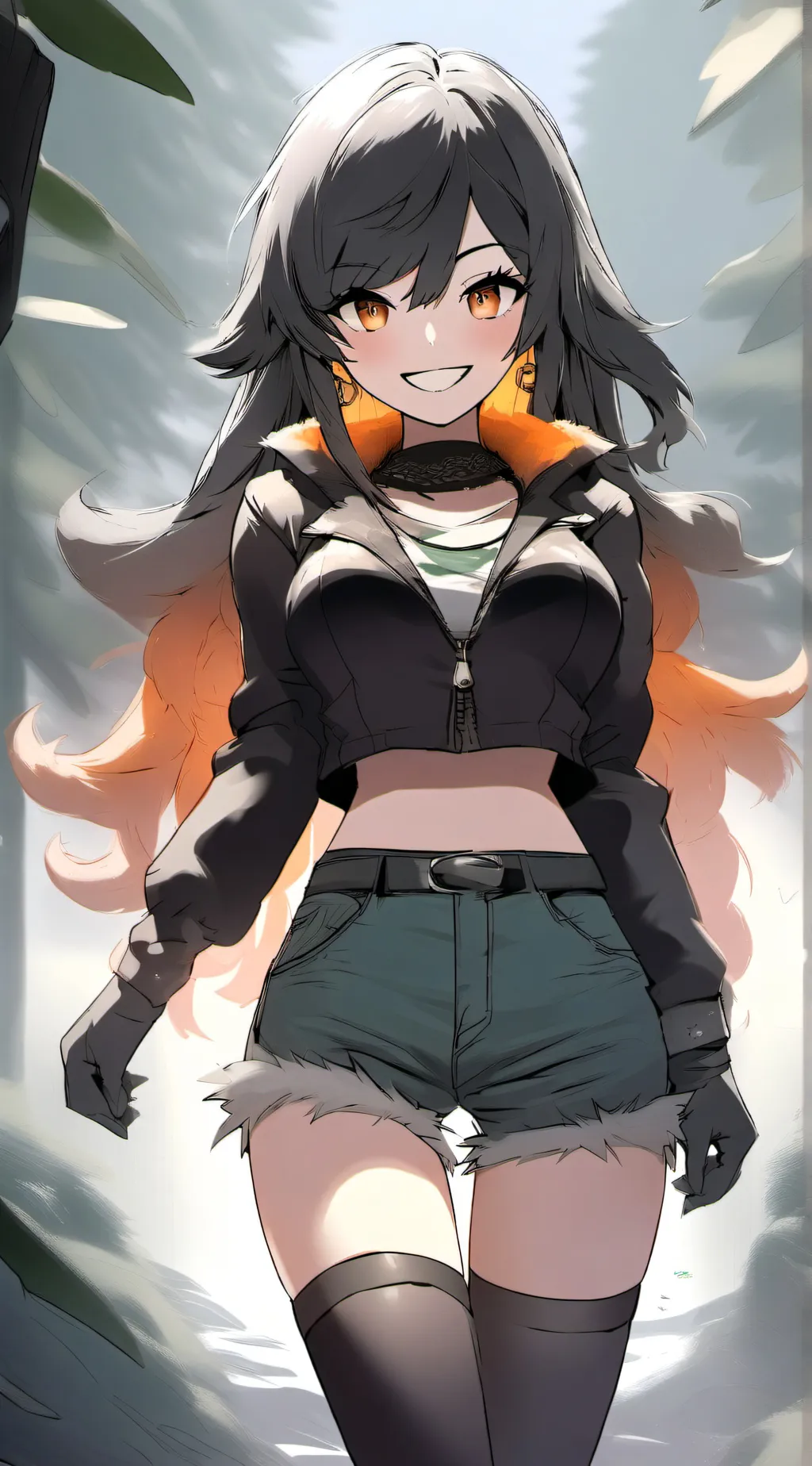 ai character: Blaze background