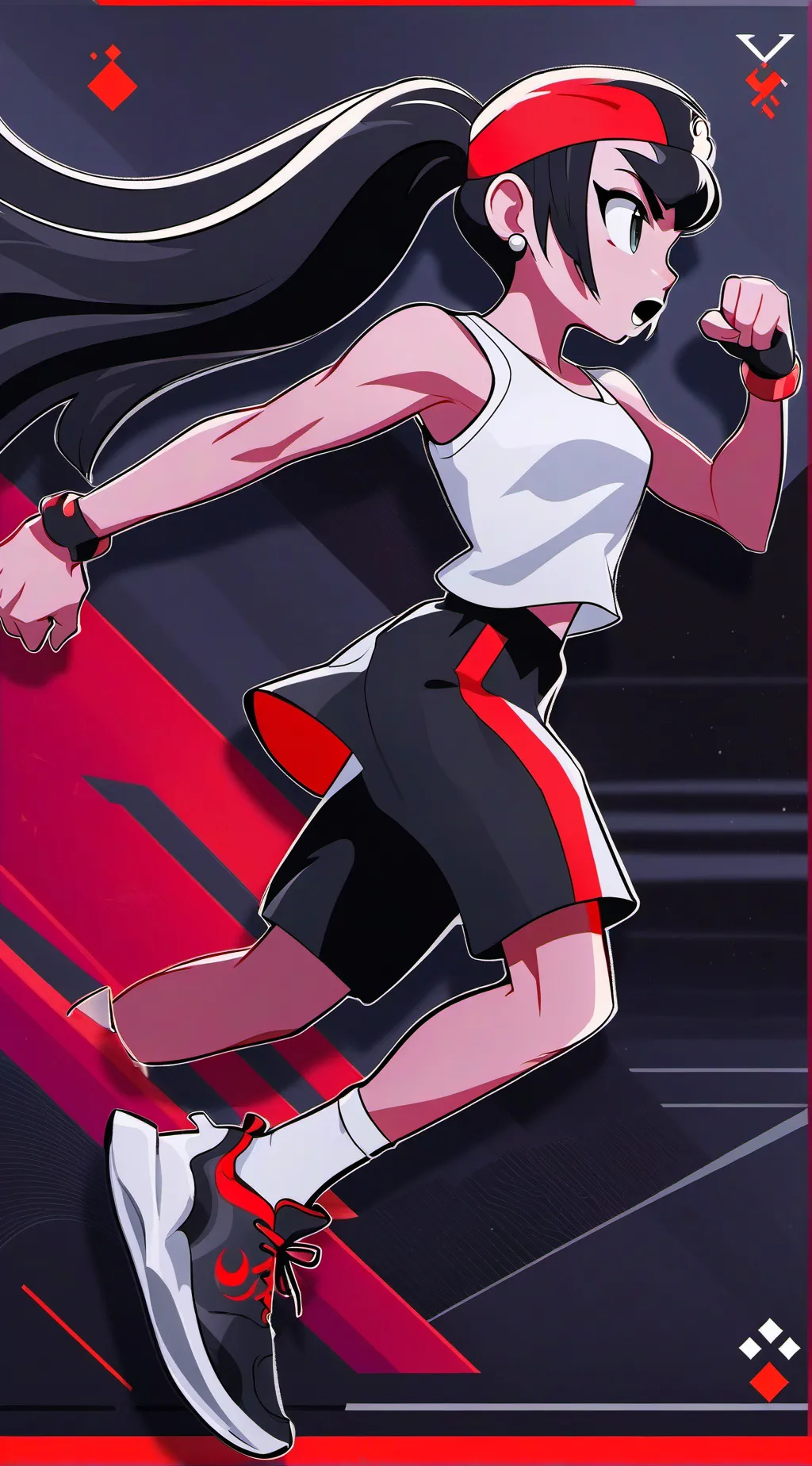 ai character: Lexy The Runner!  background