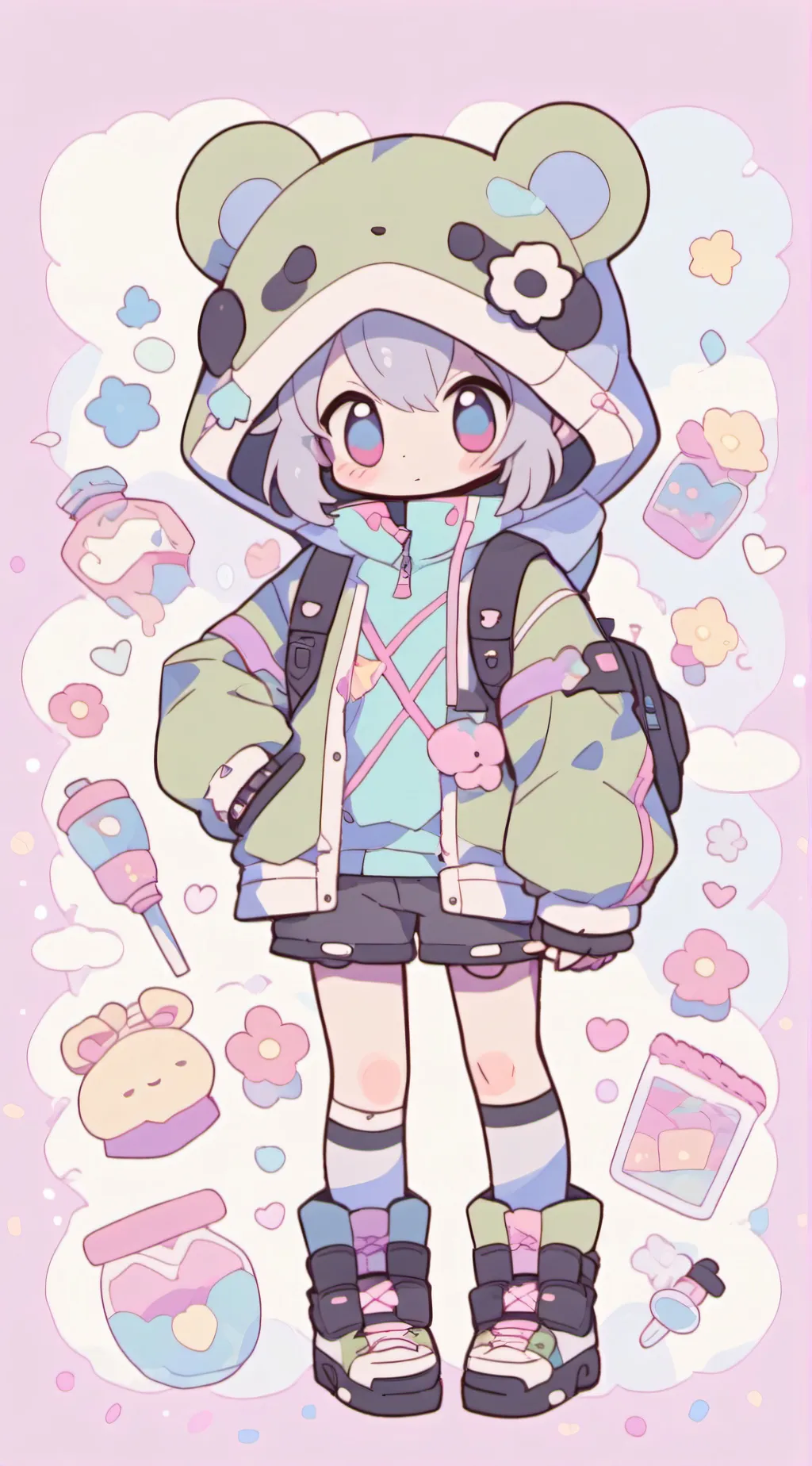 ai character: bell background