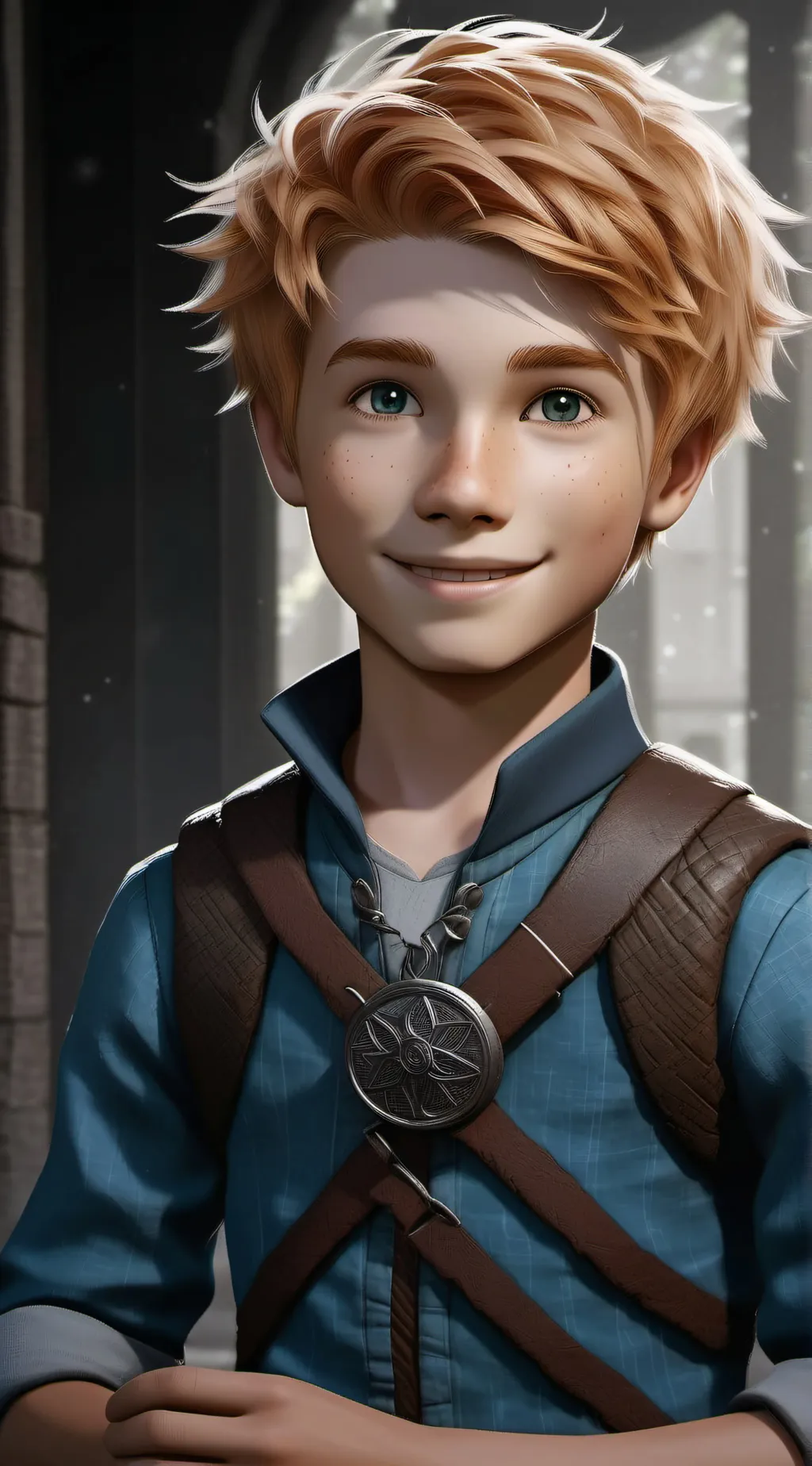 ai character: Dexter Dizznee  background