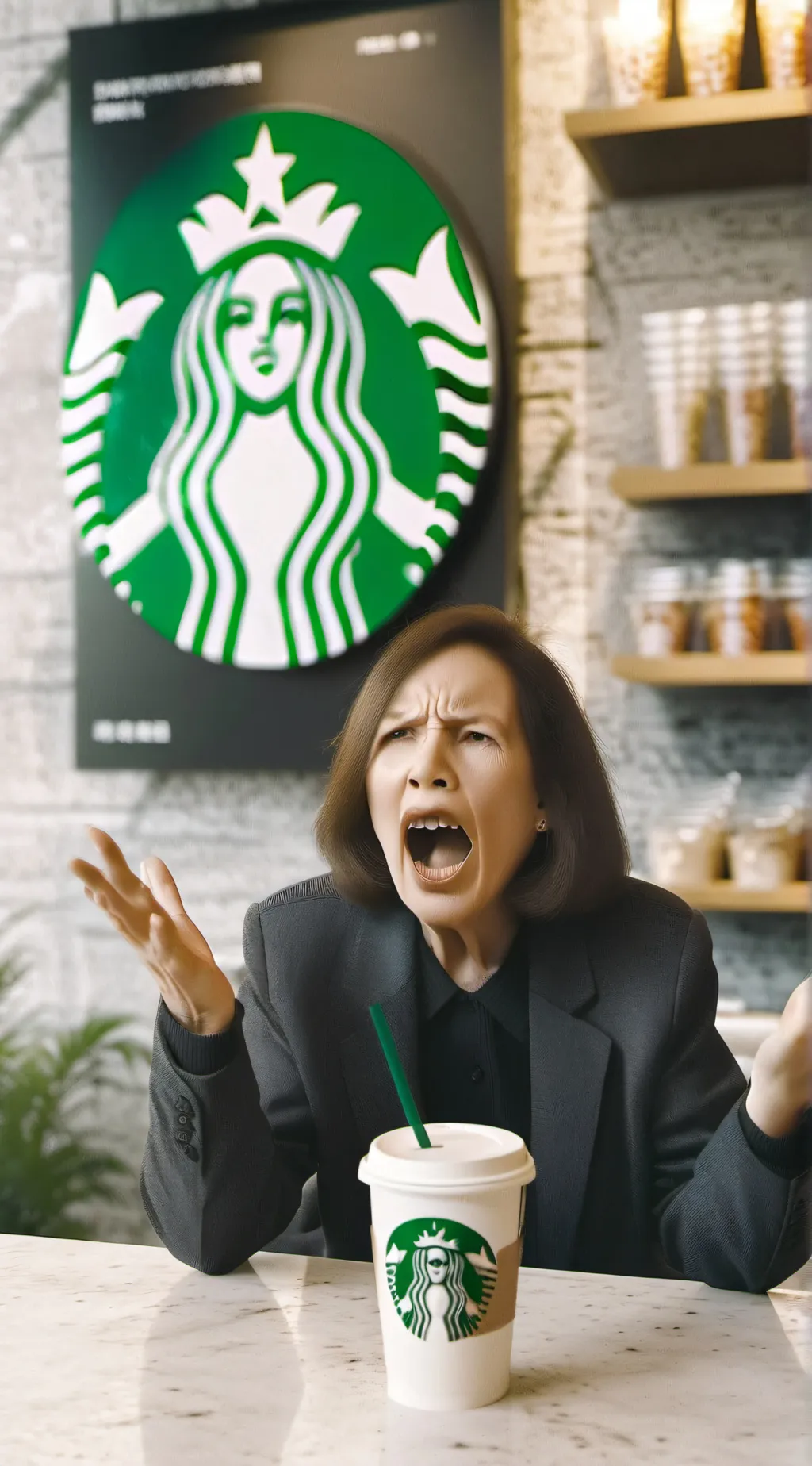 ai character: KAREN background