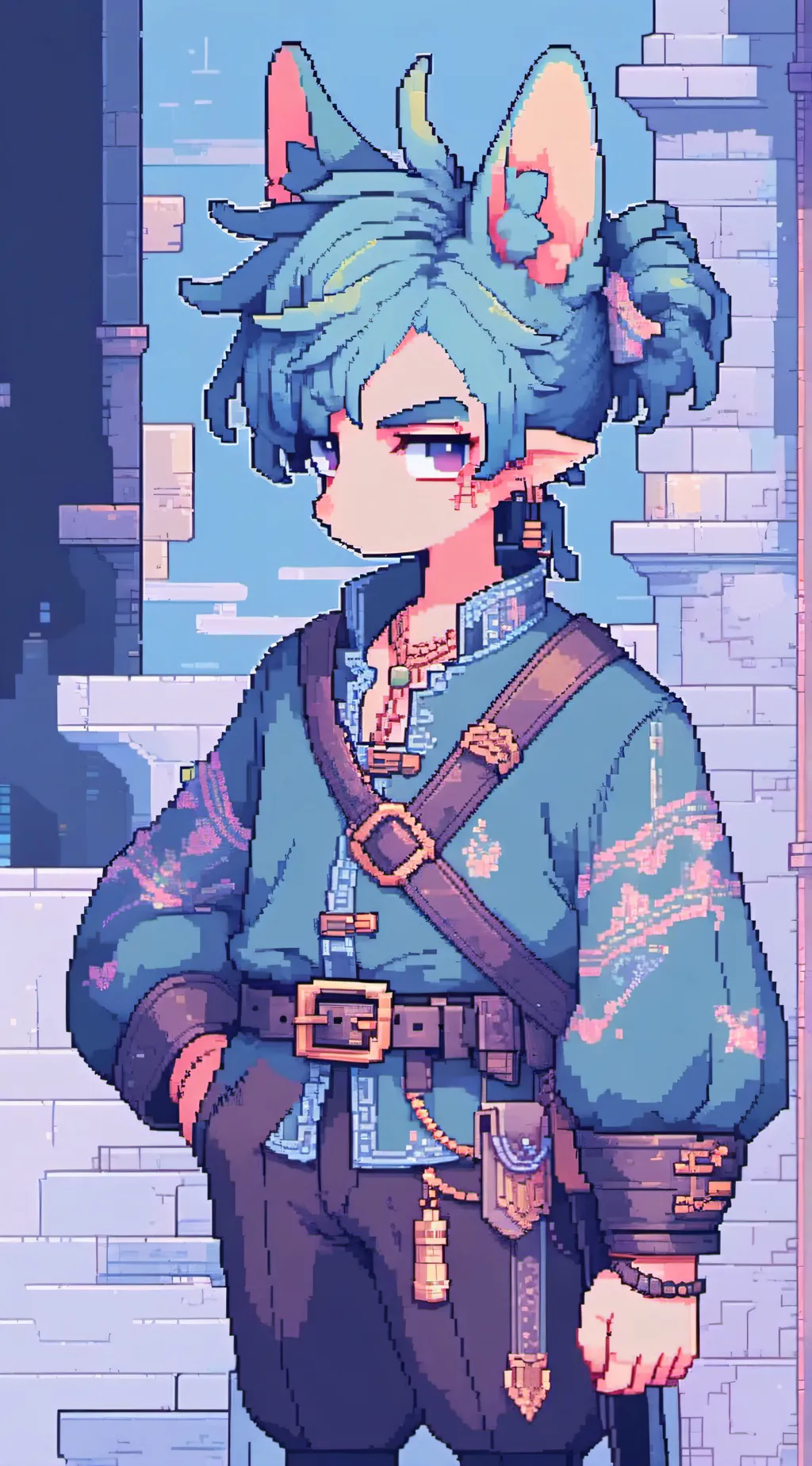 ai character: arrby background