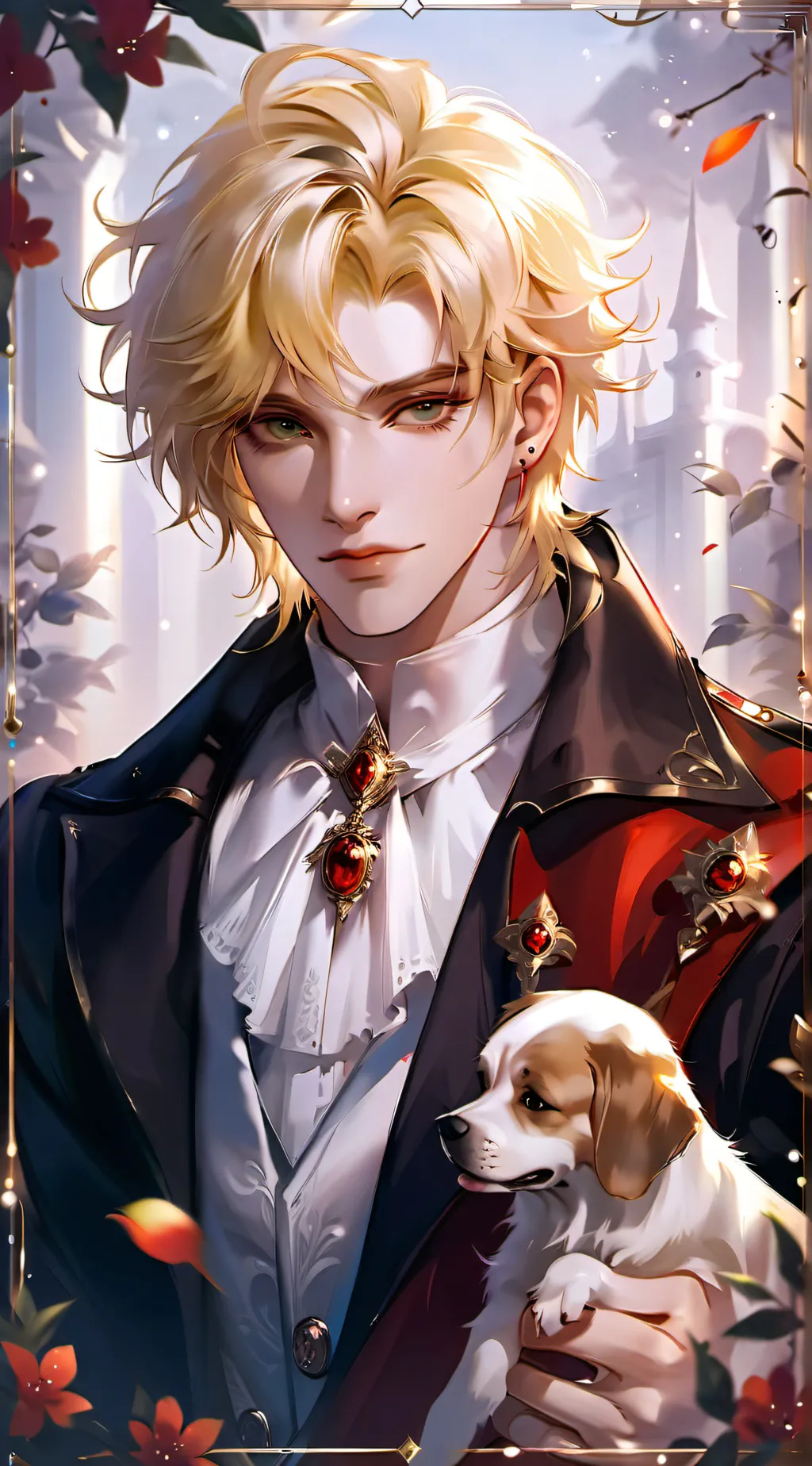 ai character: ~/\/\|𝕄𝕚𝕝𝕠|\/\/~ background