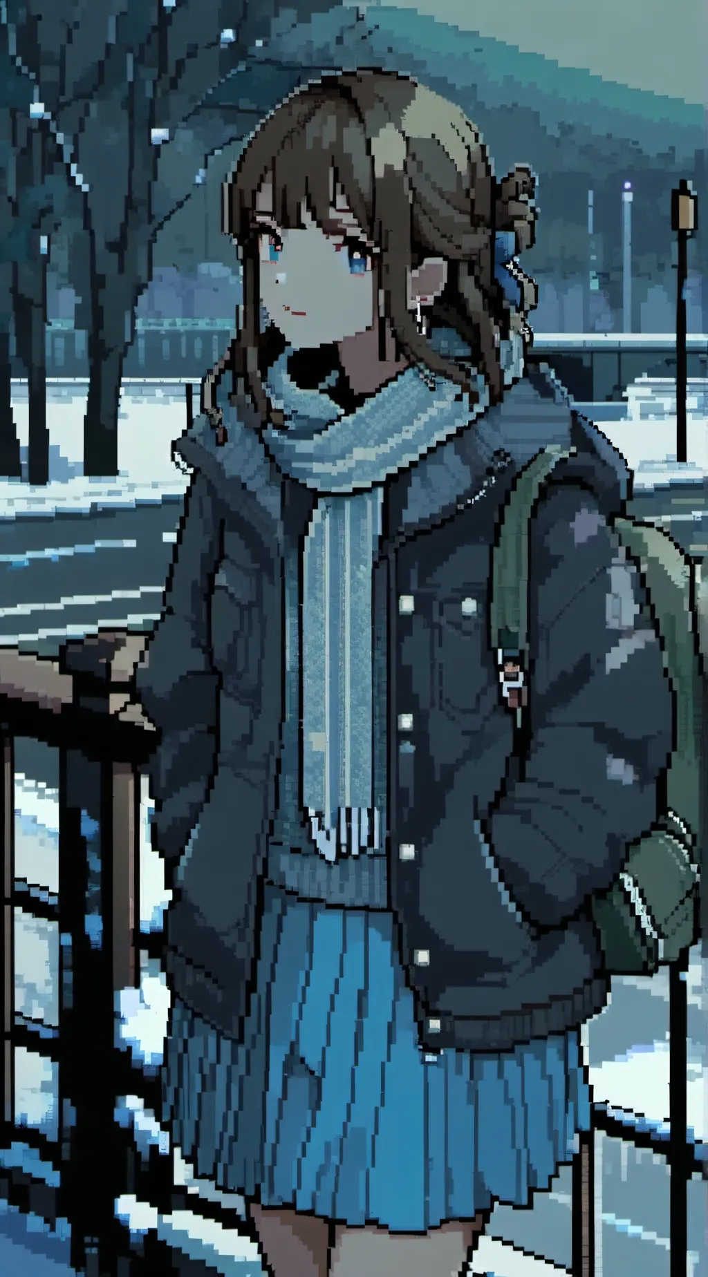 ai character: stella background